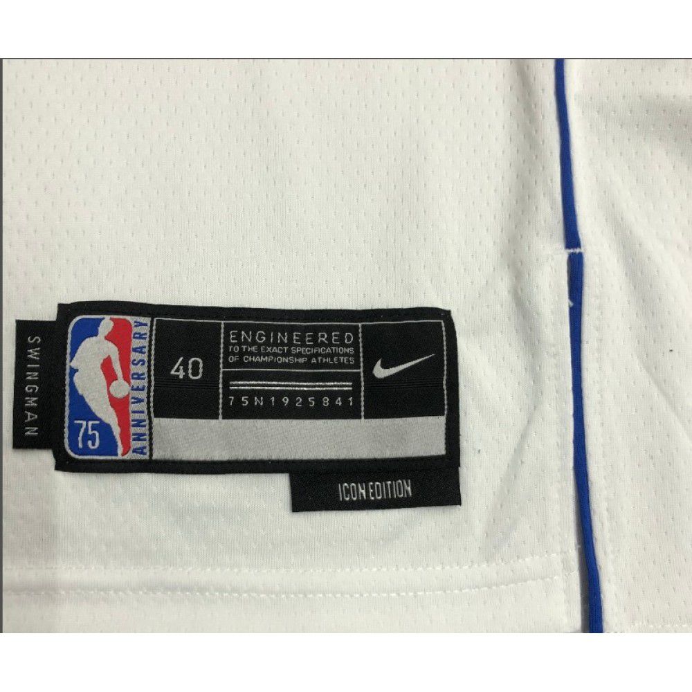Dirk Nowitzki Dallas Mavericks Swingman Jersey White NBA Men Fan Wear