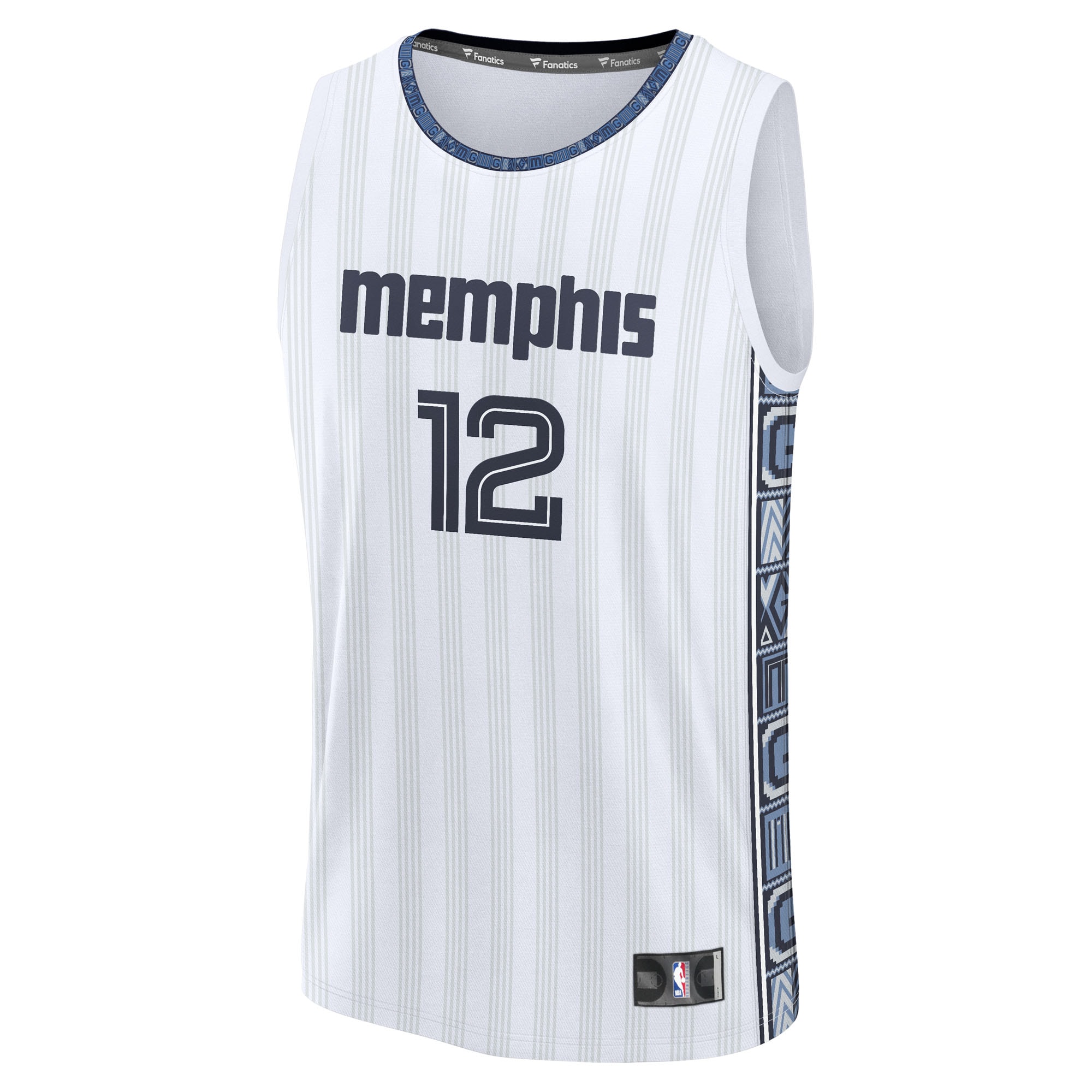 Ja Morant Memphis Grizzlies Fast Break Jersey White NBA Women Fan Wear