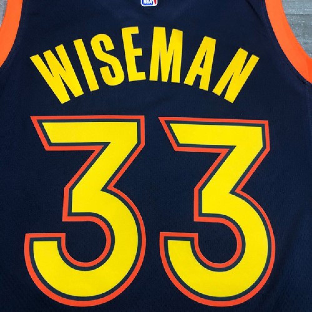 James Wiseman Golden State Warriors Swingman Jersey Navy NBA Youth Fan Wear
