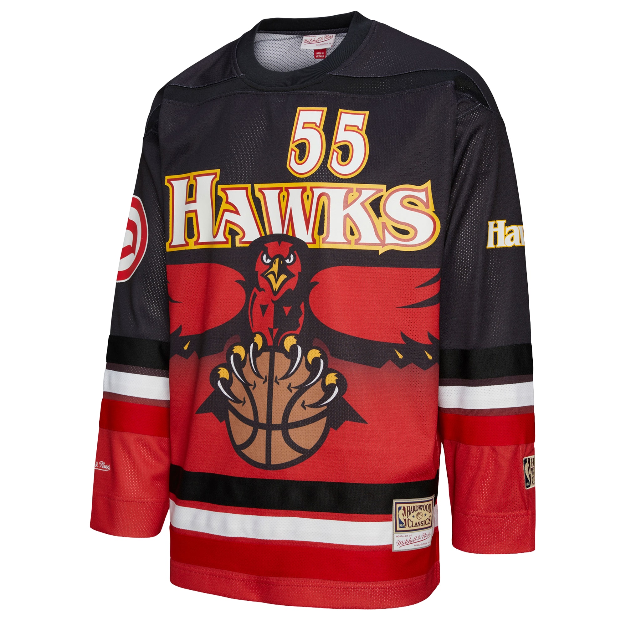 Dikembe Mutombo Atlanta Hawks Jersey Red NBA Women Fan Wear