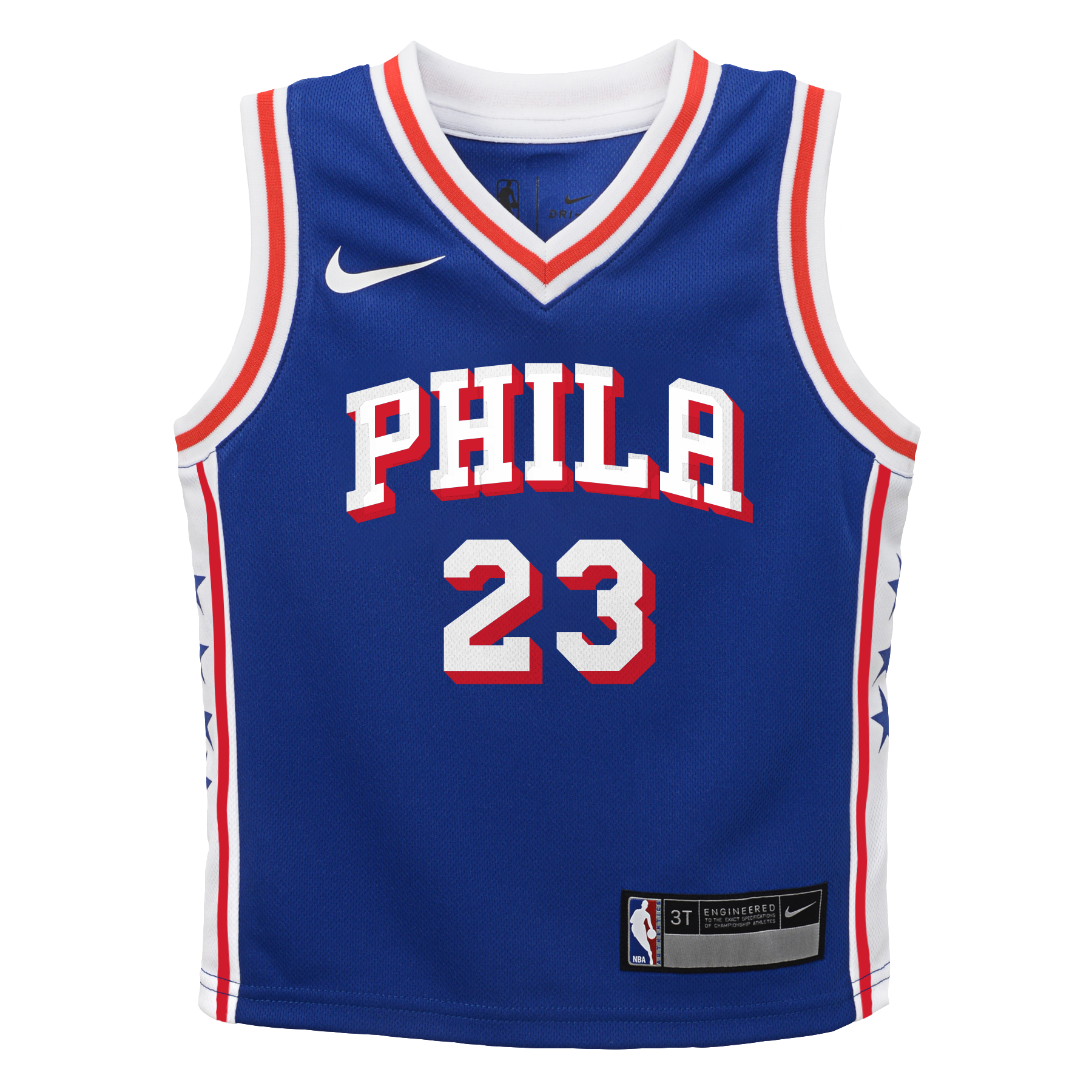 LeBron James Philadelphia 76ers Icon Edition Jersey No.23 Royal NBA Youth Fan Wear LeBron James