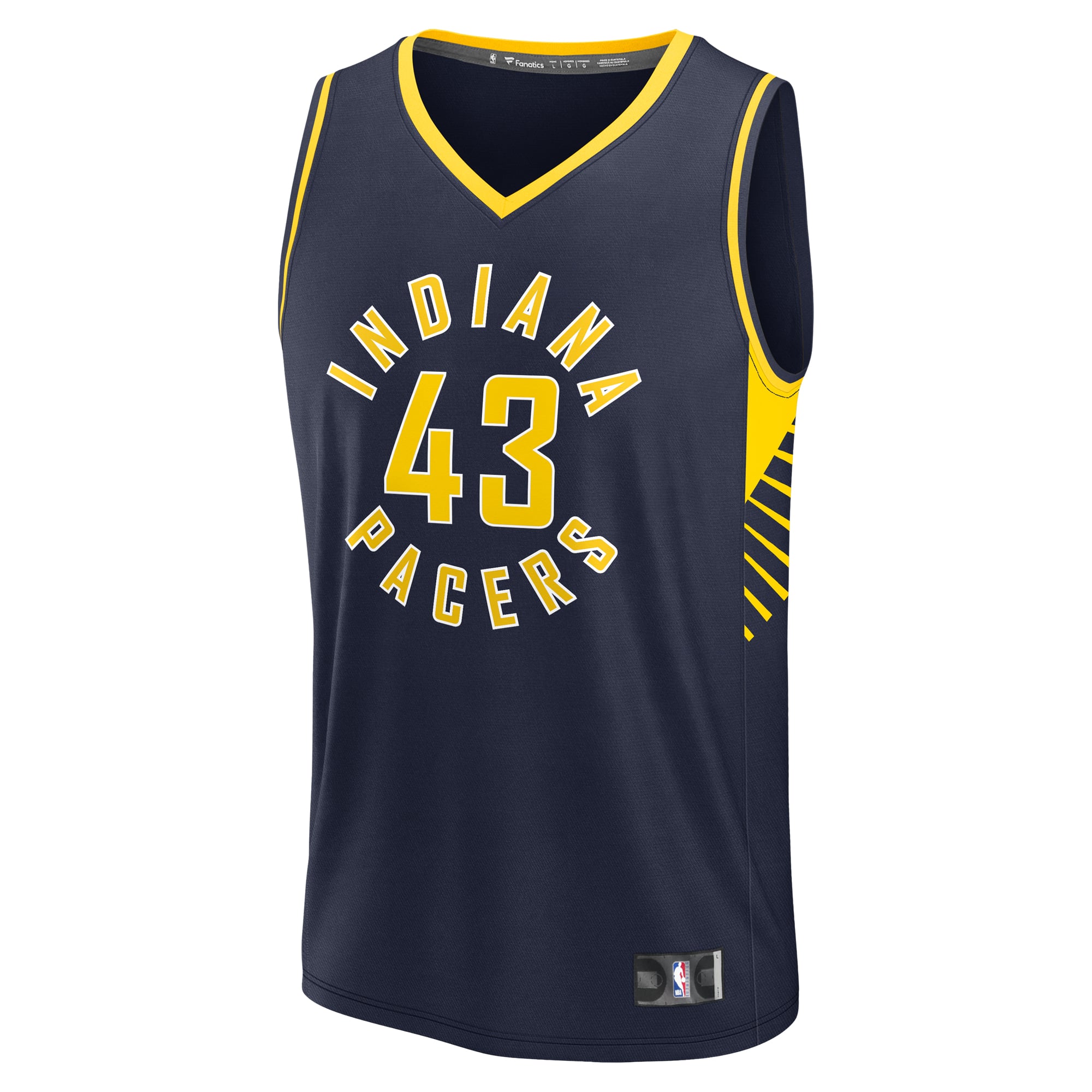 Pascal Siakam Indiana Pacers Player Jersey Navy NBA Women Fan Wear