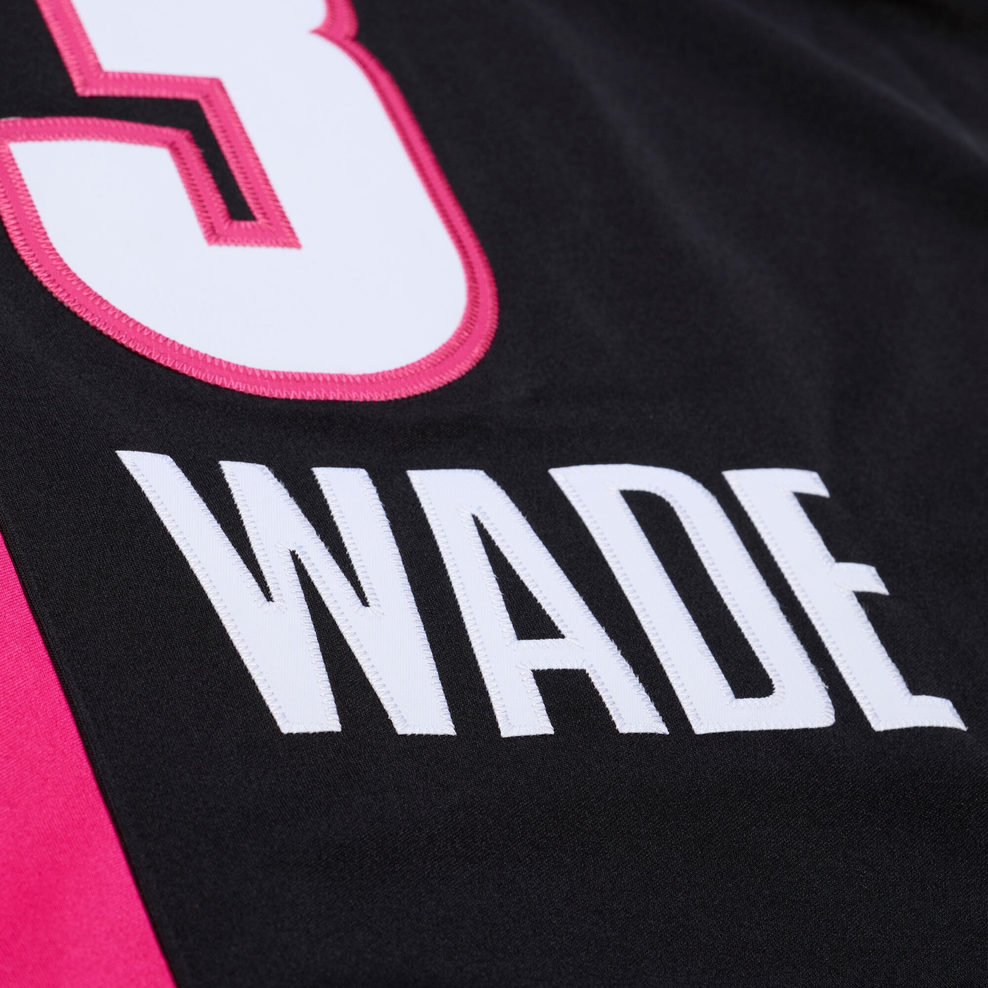 Dwyane Wade Miami Heat Hardwood Classics Jersey Black NBA Men Fan Wear Dwyane Wade