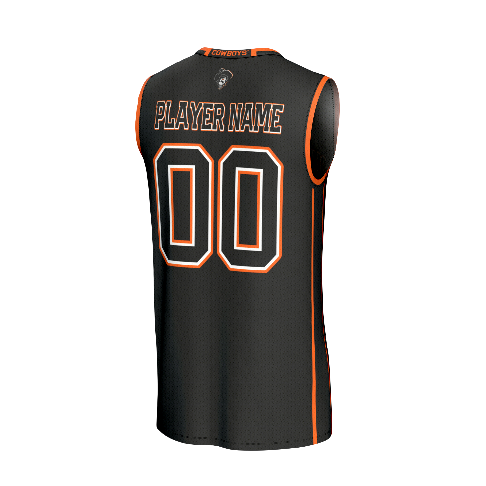 Oklahoma Cowboys Collegiate NBA Jersey Black NBA Youth Fan Wear Oklahoma Cowboys Collegiate
