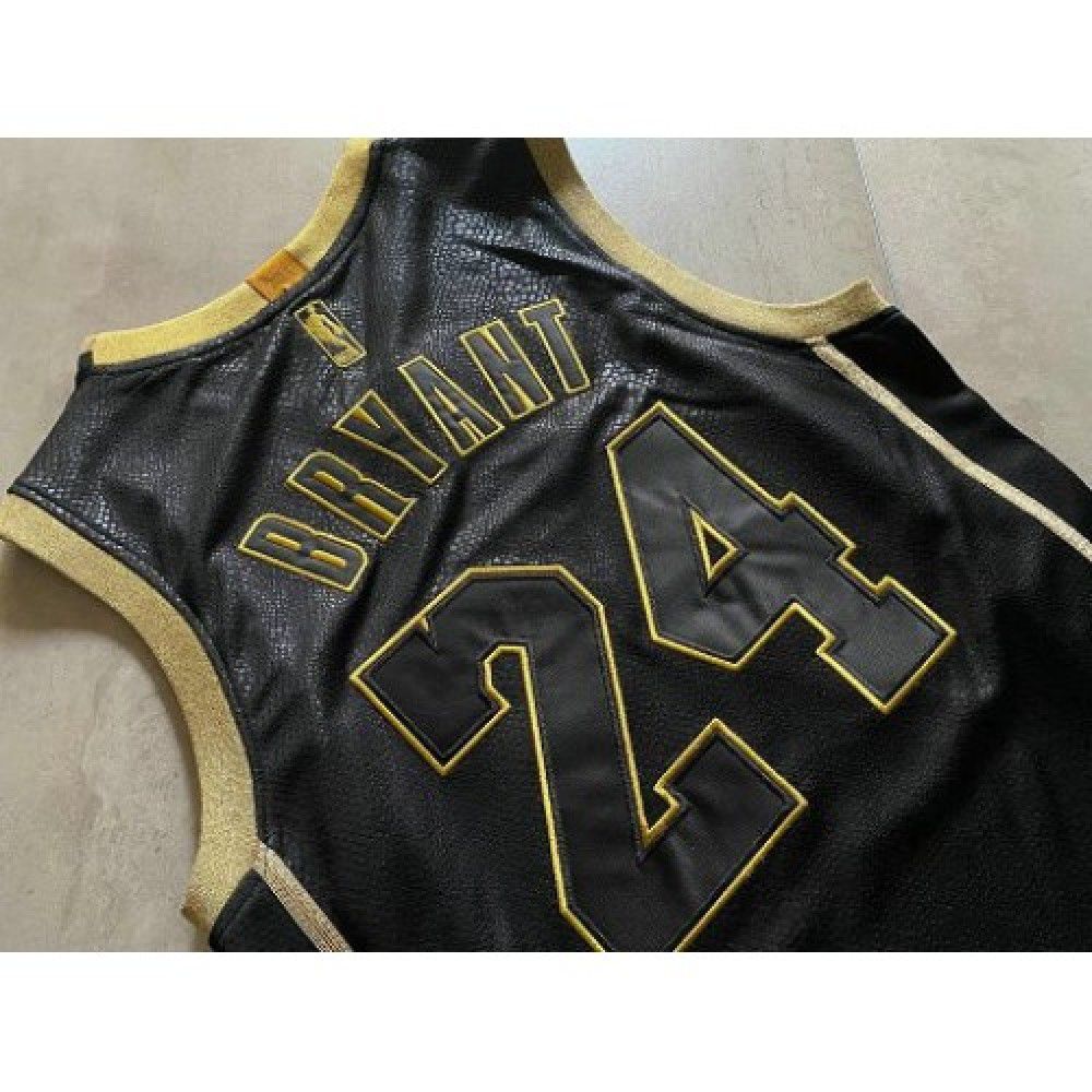 Kobe Bryant Los Angeles Lakers Jersey Black NBA Youth Fan Wear