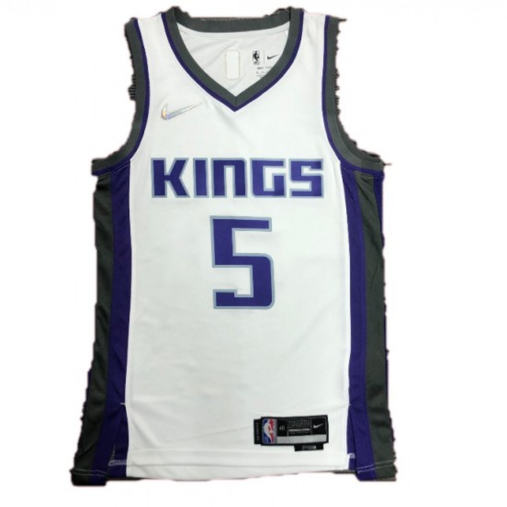 De'Aaron Fox Sacramento Kings Association Edition Jersey White NBA Men Fan Wear