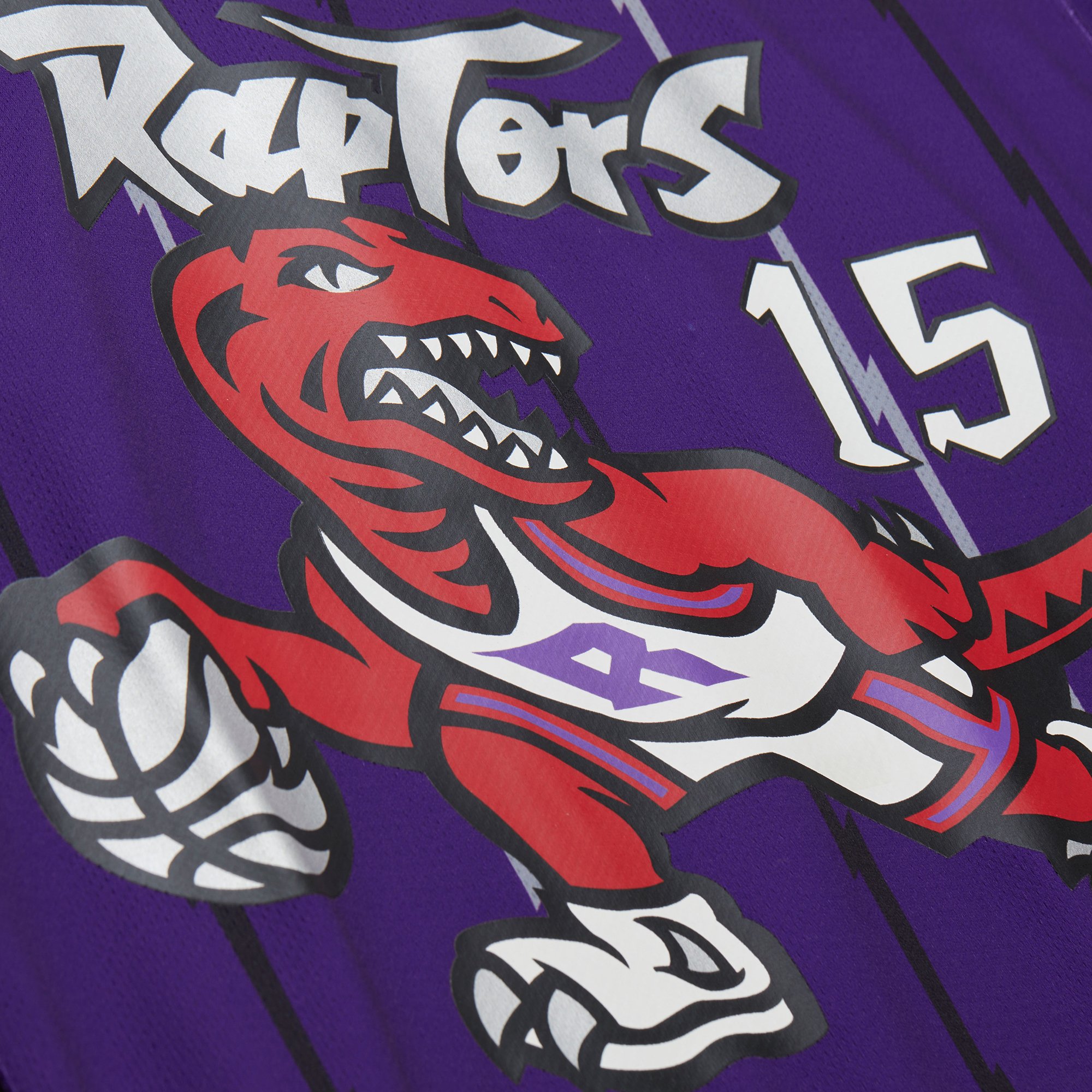 Vince Carter Toronto Raptors Jersey Purple NBA Men Fan Wear