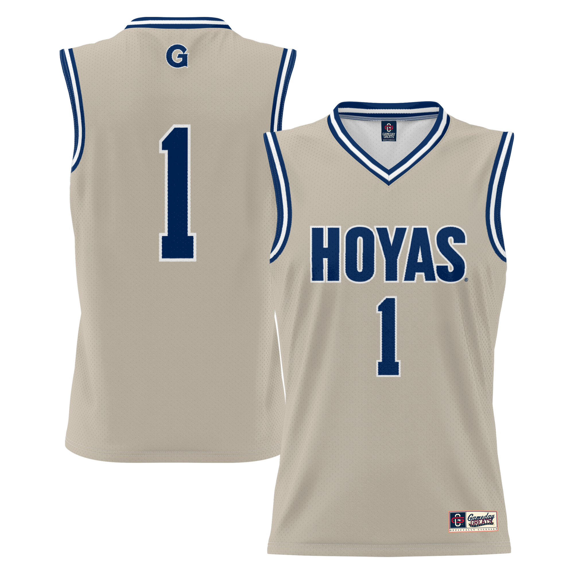 Georgetown Hoyas NBA Jersey Gray NBA Women Fan Wear