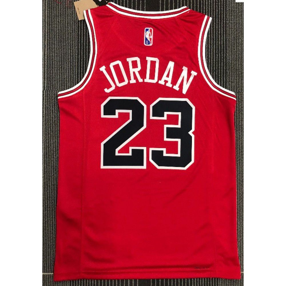 Michael Jordan Chicago Bulls Swingman Jersey Red NBA Youth Fan Wear