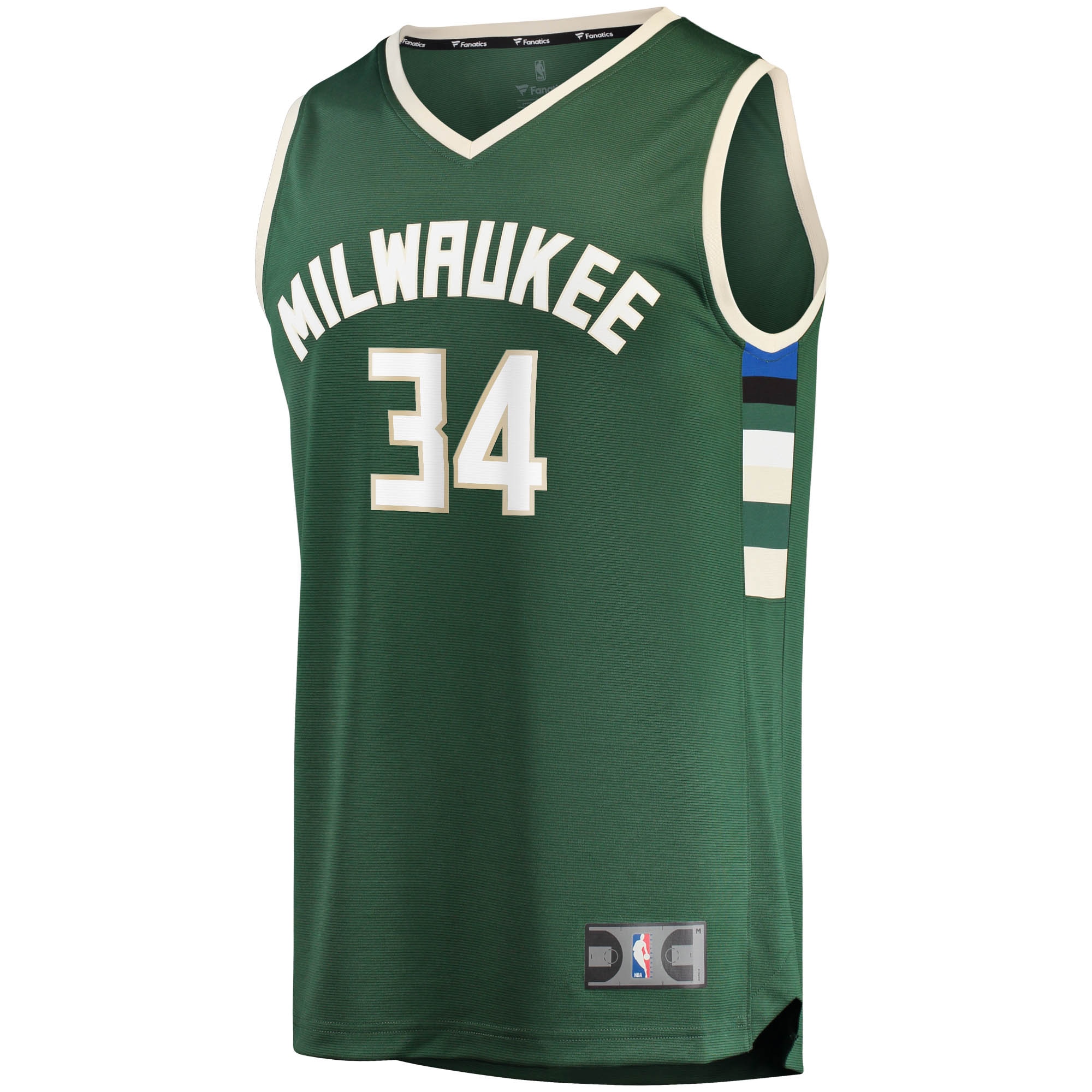 Giannis Antetokounmpo Milwaukee Bucks Fast Break Jersey NBA Men Fan Wear