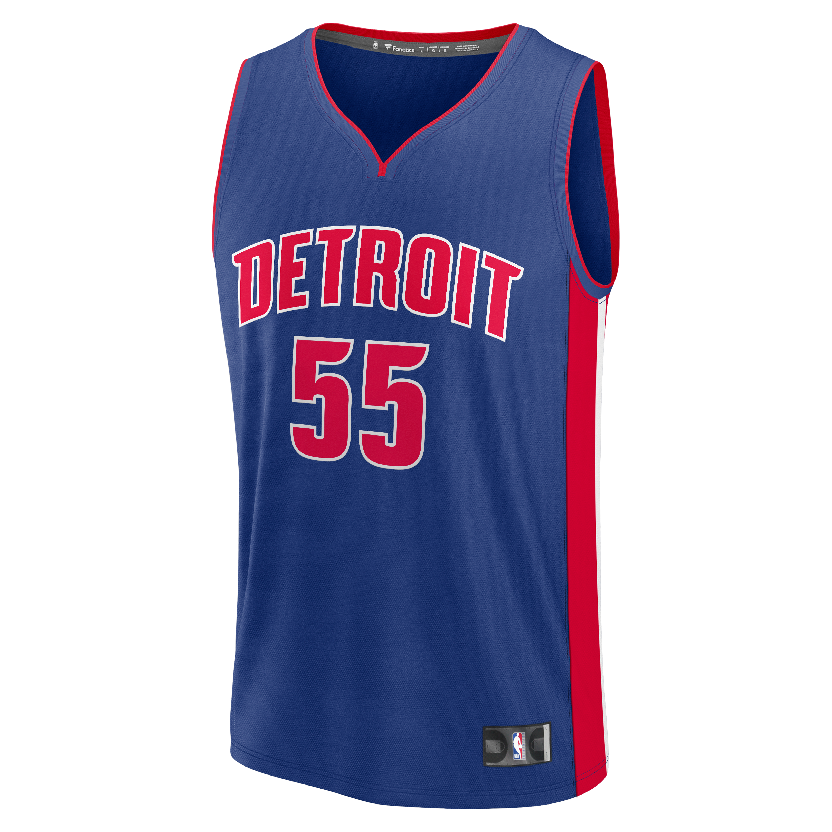 Duncan Robinson Detroit Pistons Jersey Blue NBA Women Fan Wear