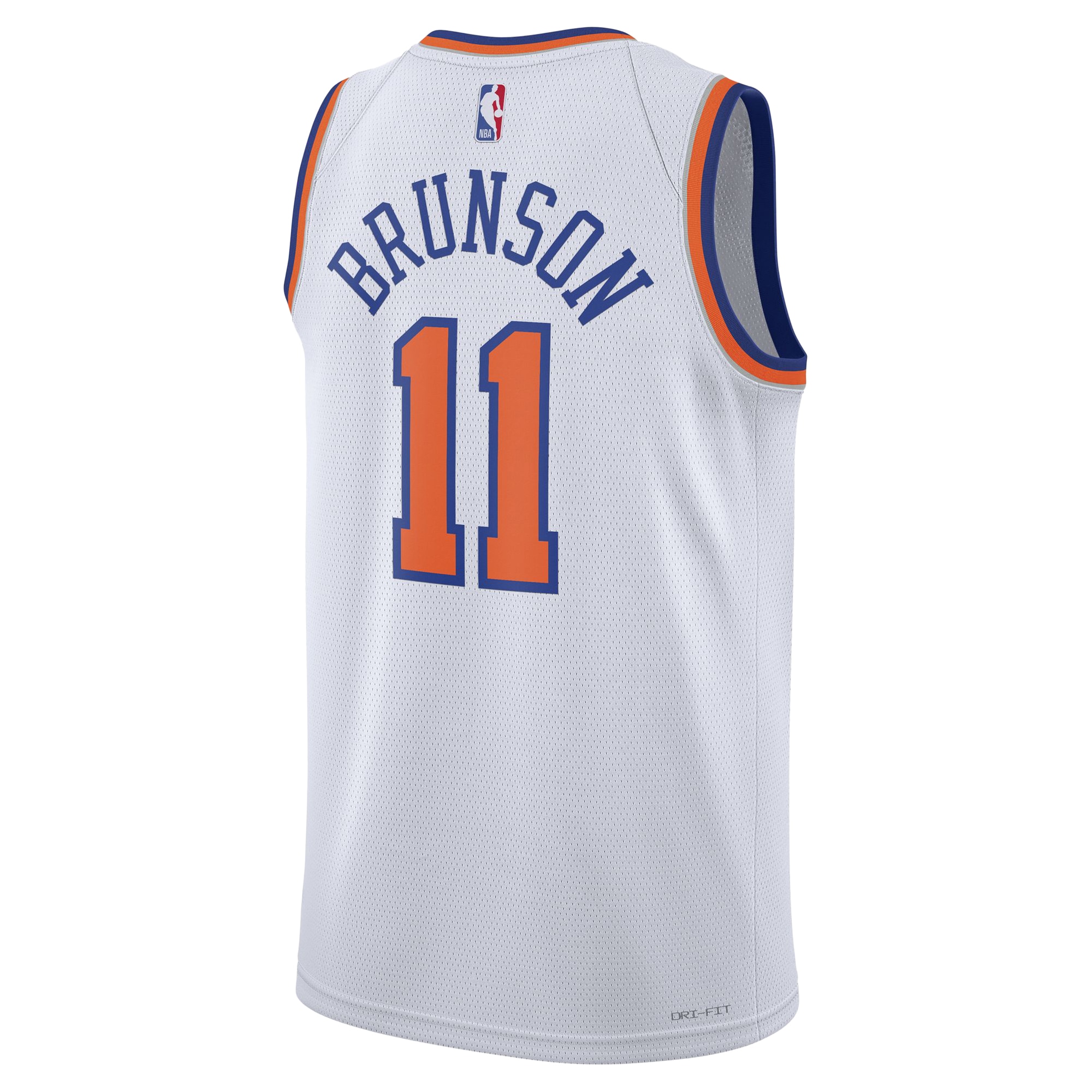 Jalen Brunson New York Knicks Association Edition Jersey White NBA Men Fan Wear Jalen Brunson