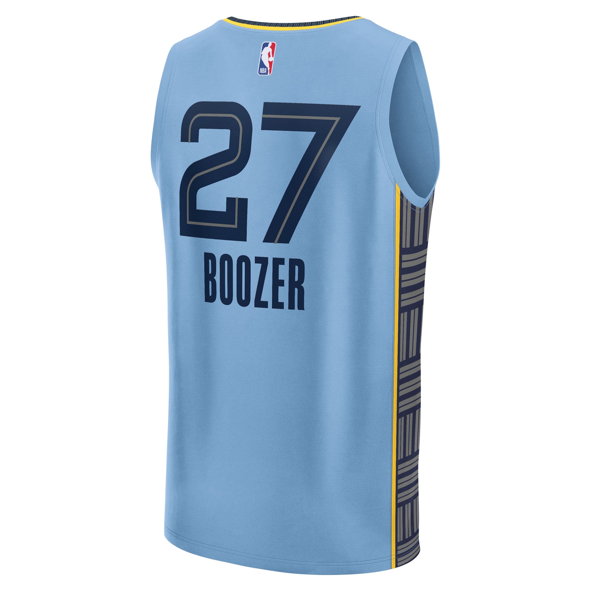Cameron Boozer Memphis Grizzlies Jersey Light Blue NBA Youth Fan Wear Cameron Boozer