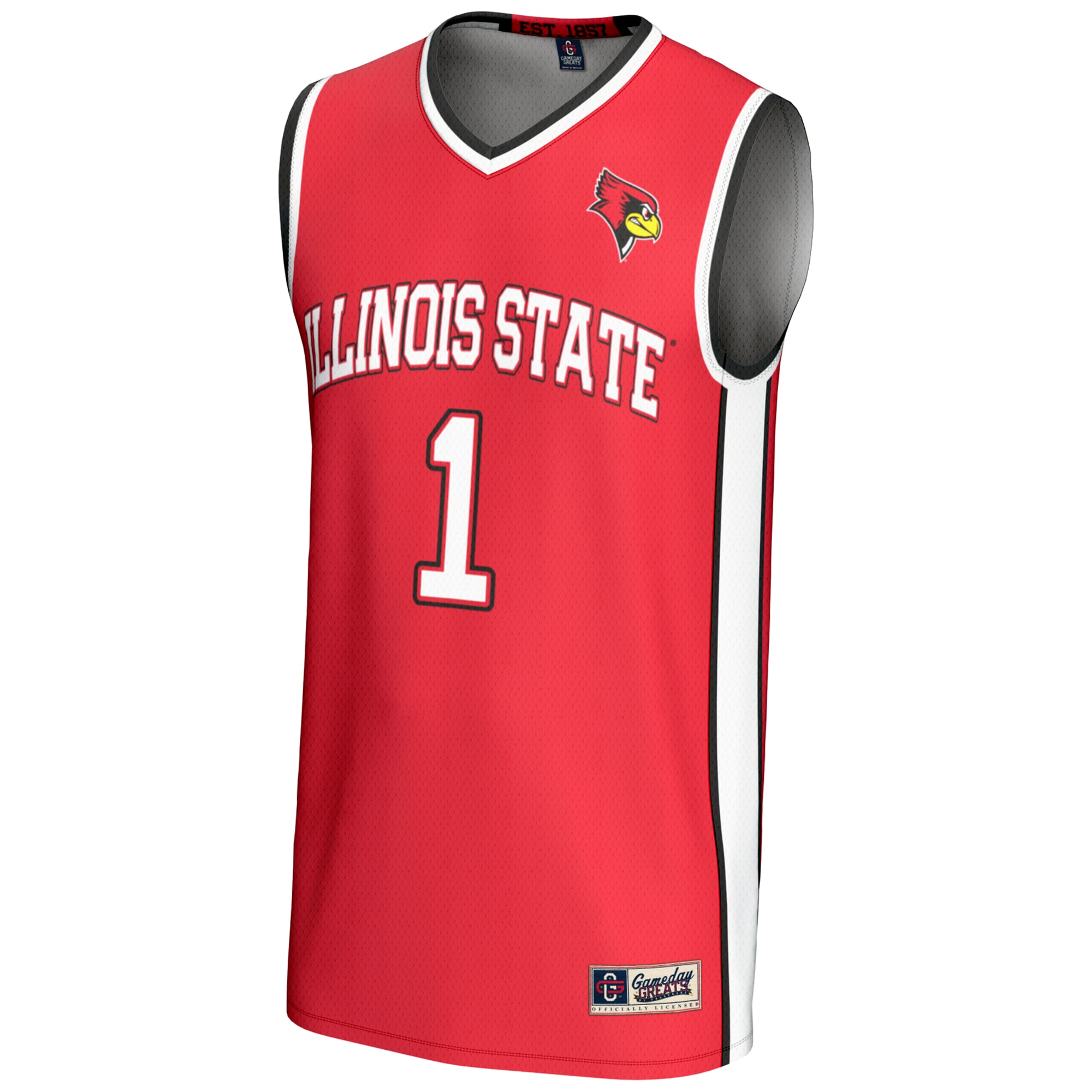 Illinois Redbirds NBA Jersey Red NBA Women Fan Wear