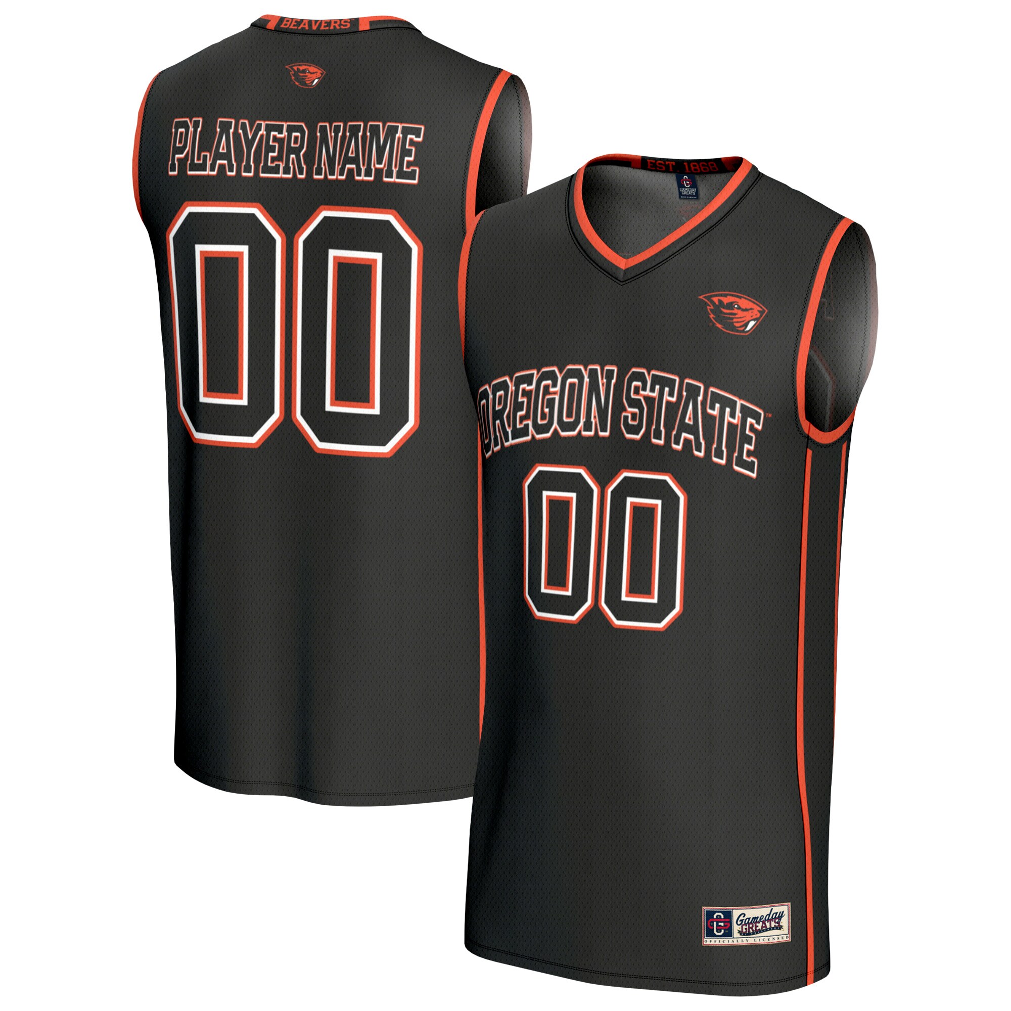 Oregon Beavers Collegiate NBA Jersey Black NBA Youth Fan Wear
