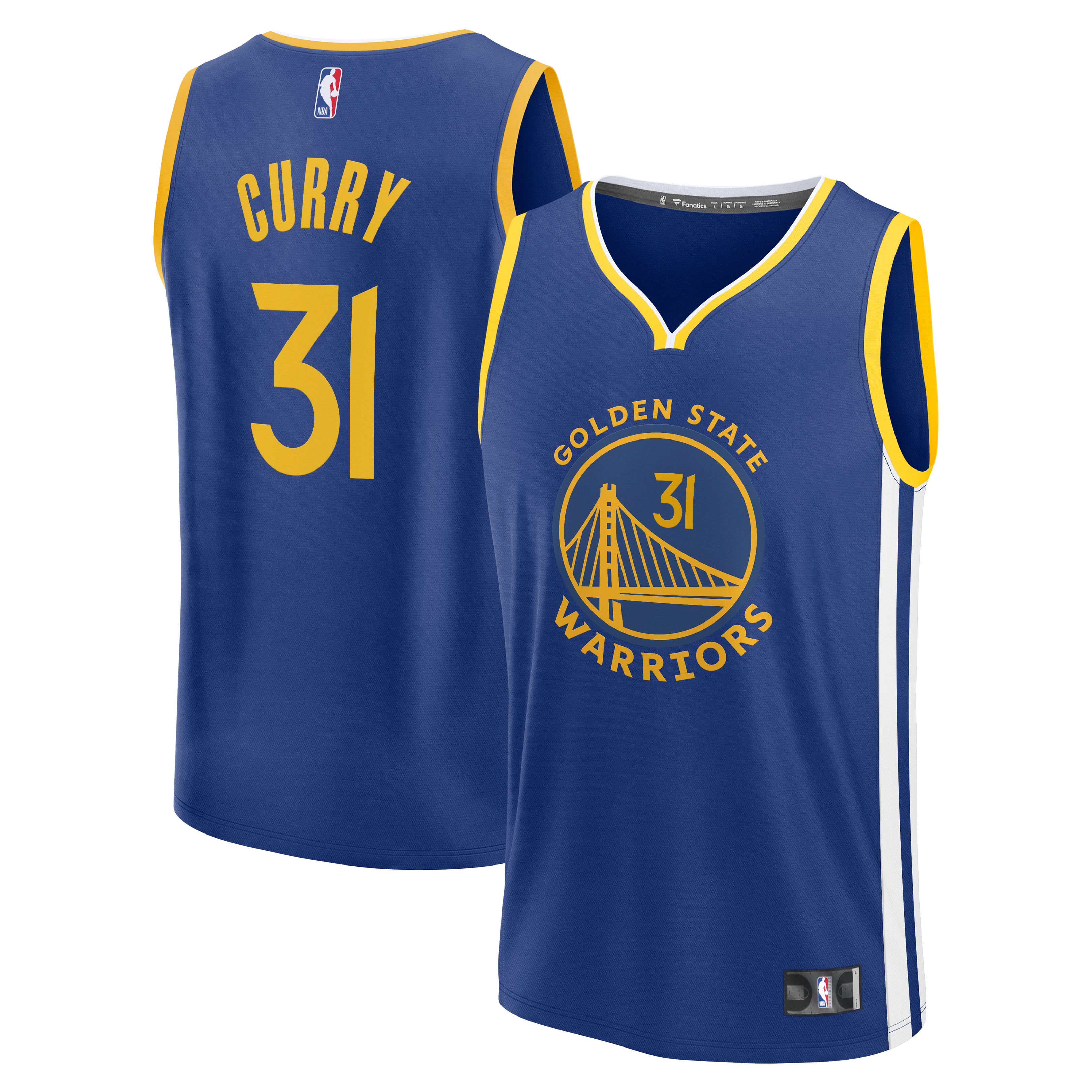 Seth Curry Golden State Warriors Jersey Blue NBA Women Fan Wear