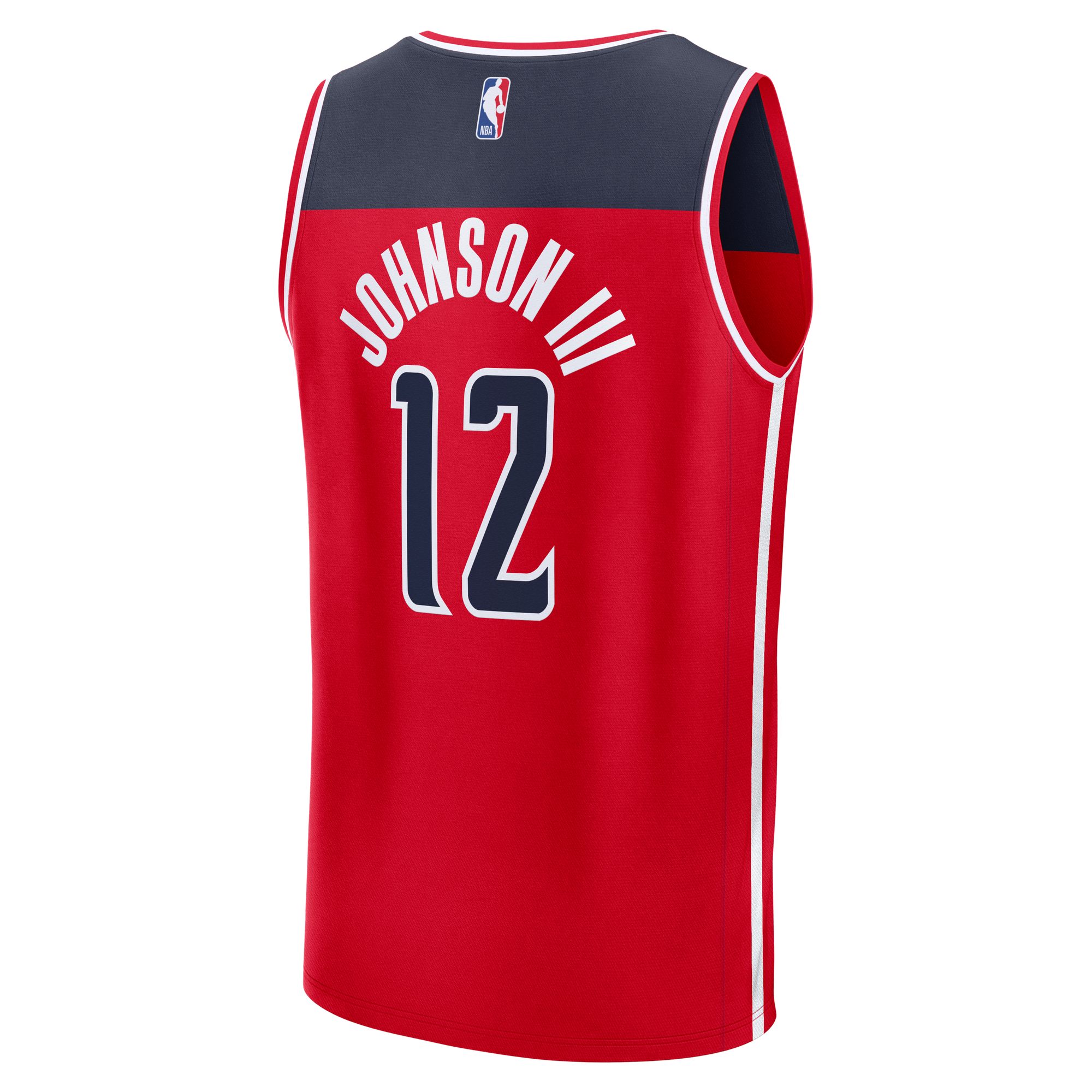 Tre Johnson III Washington Wizards Icon Edition Jersey Red NBA Youth Fan Wear Tre Johnson III