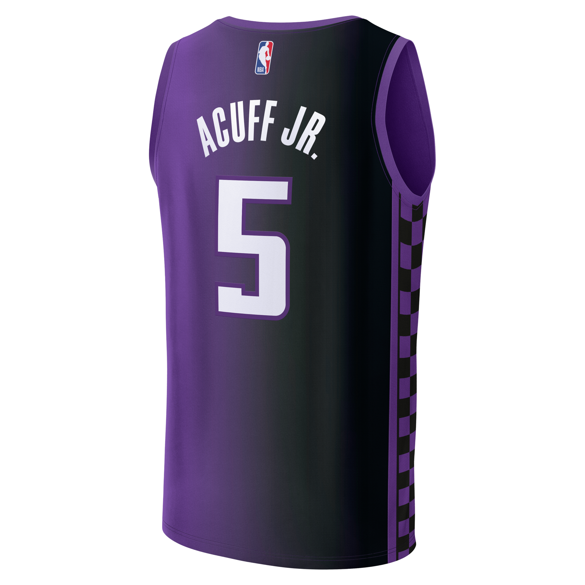 Darius Acuff Sacramento Kings Fast Break Jersey Purple NBA Men Fan Wear