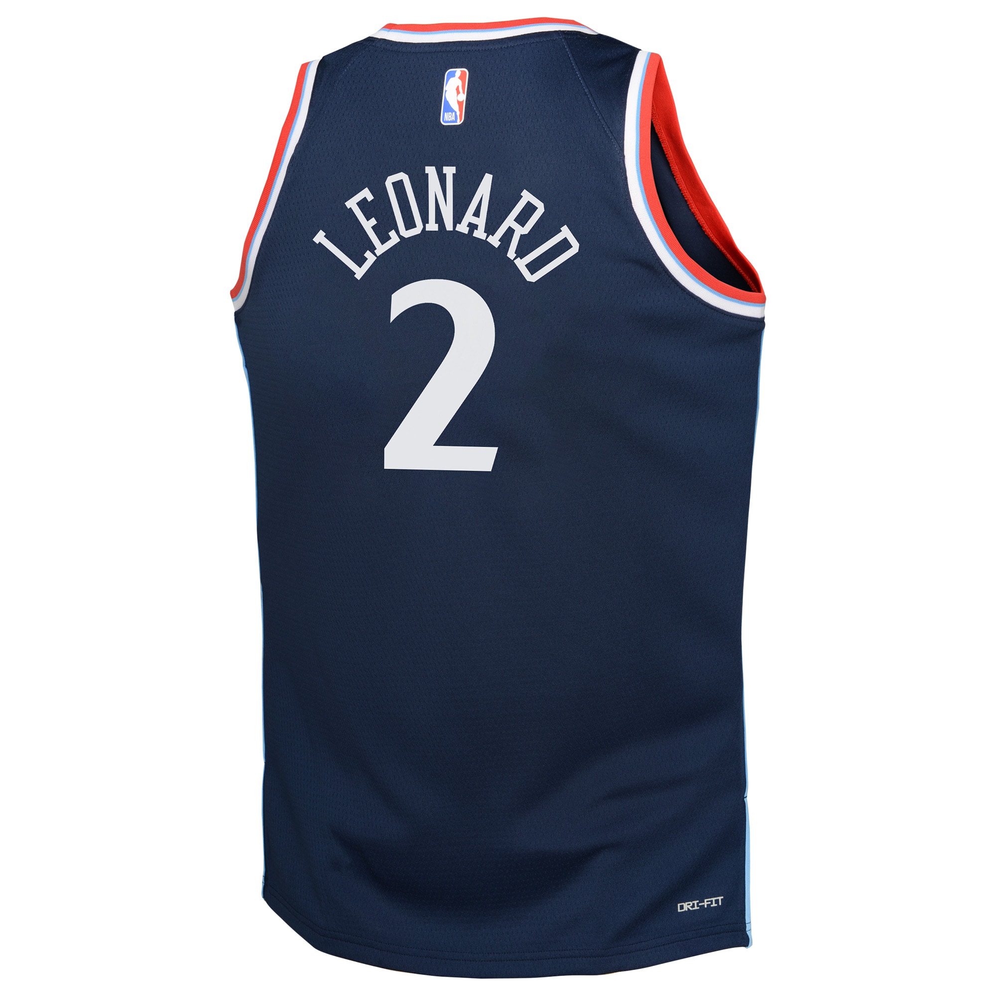 Kawhi Leonard Los Angeles Clippers Icon Edition Jersey No.2 Royal NBA Youth Fan Wear Kawhi Leonard