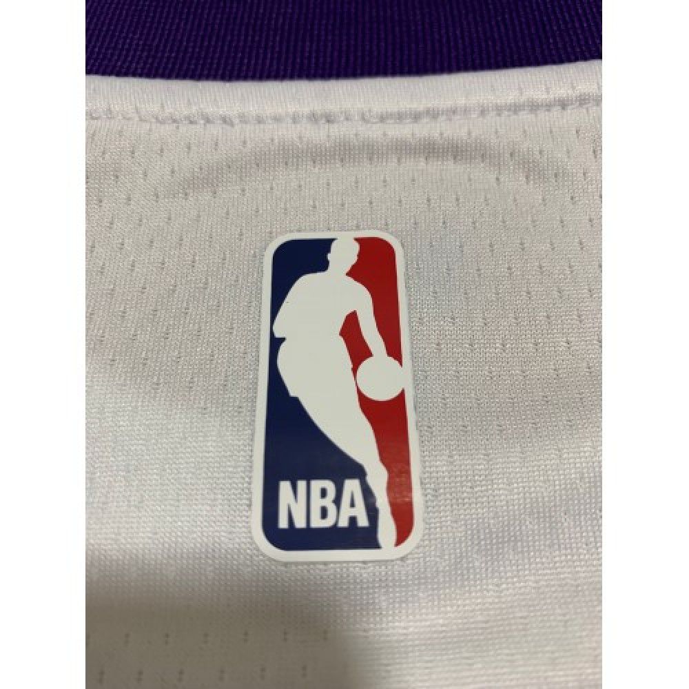 LeBron James Los Angeles Lakers Swingman Jersey White NBA Women Fan Wear LeBron James