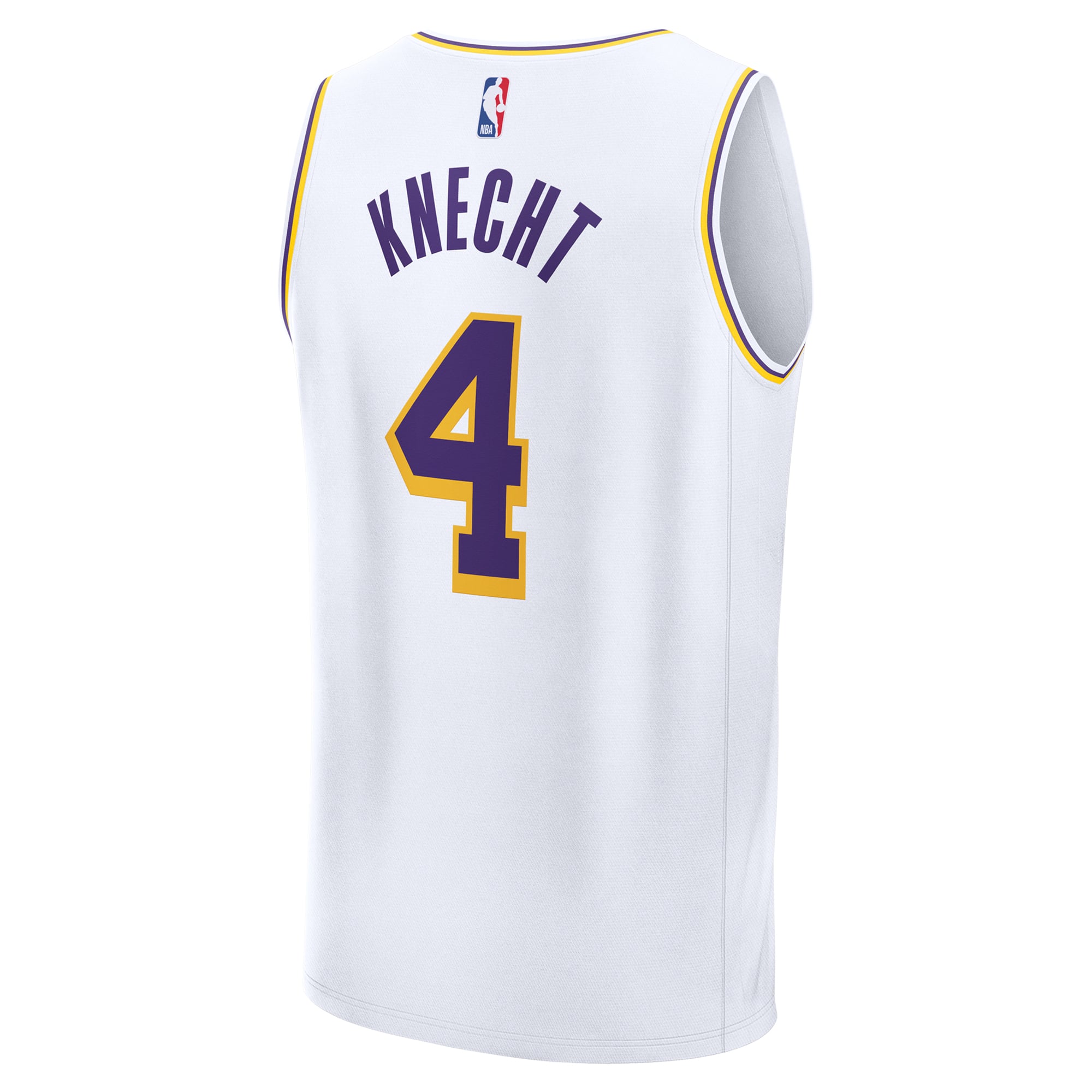 Dalton Knecht Los Angeles Lakers Jersey White NBA Women Fan Wear Dalton Knecht