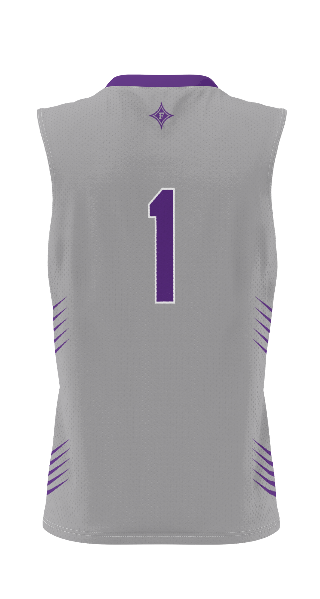 Furman Paladins NBA Jersey Gray NBA Youth Fan Wear Furman Paladins