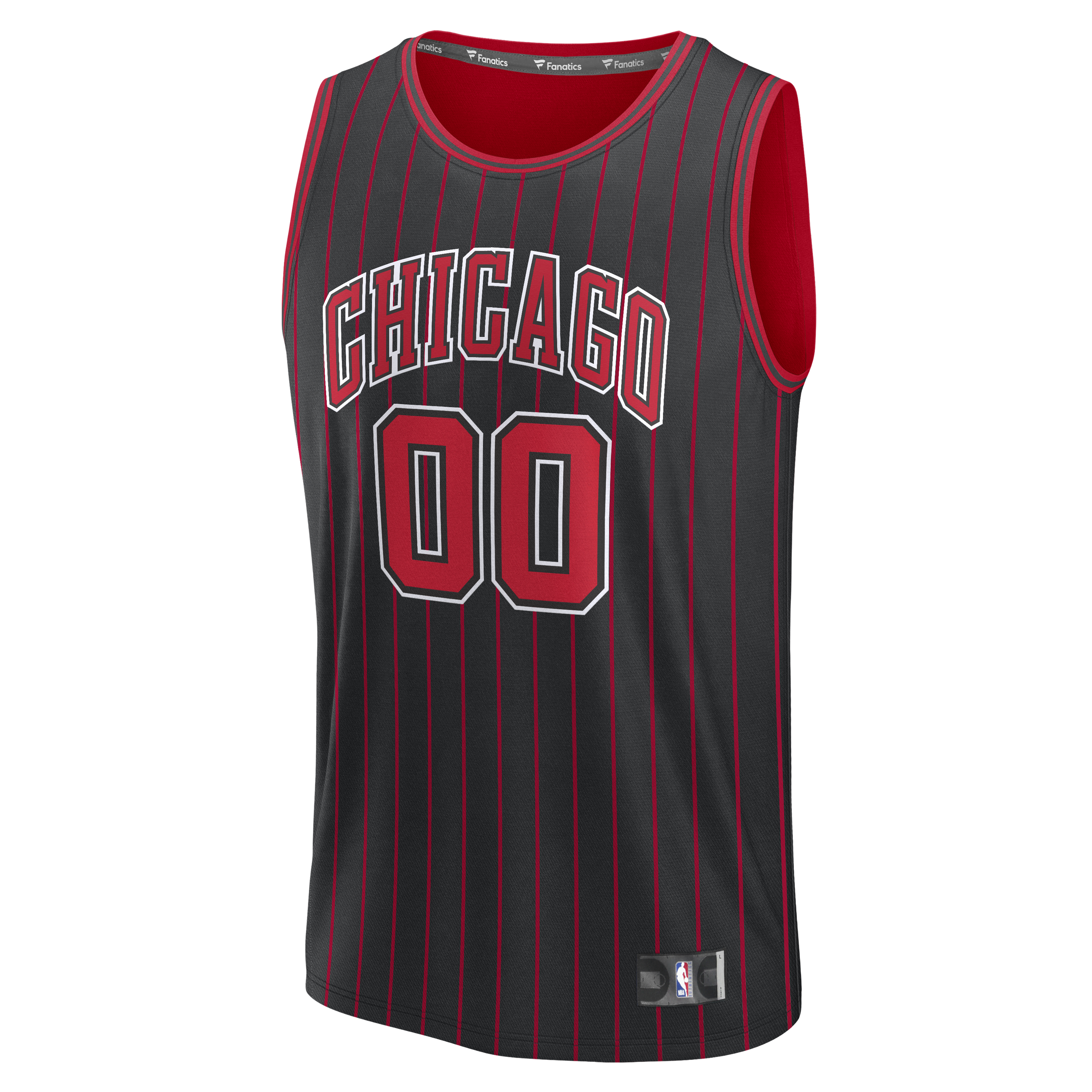 Chicago Bulls Statement Edition Jersey Black NBA Men Fan Wear Custom Number