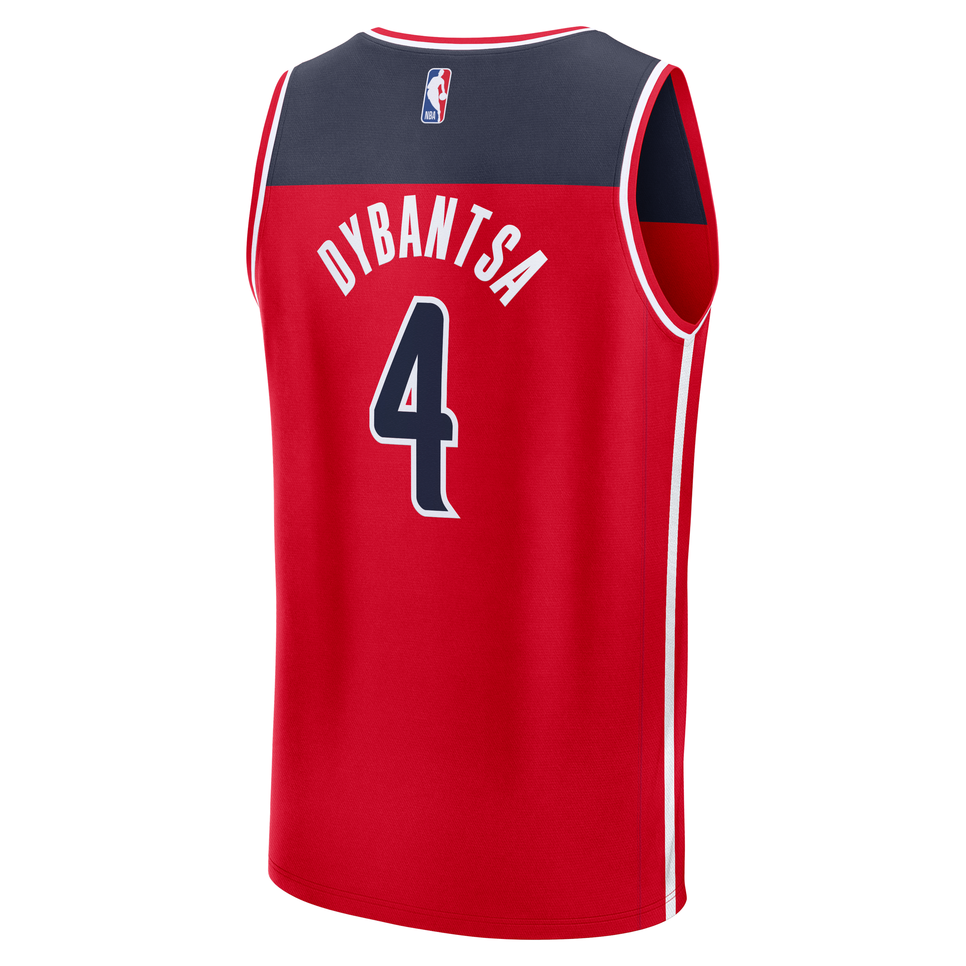 AJ Dybantsa Washington Wizards Draft Jersey Red NBA Men Fan Wear