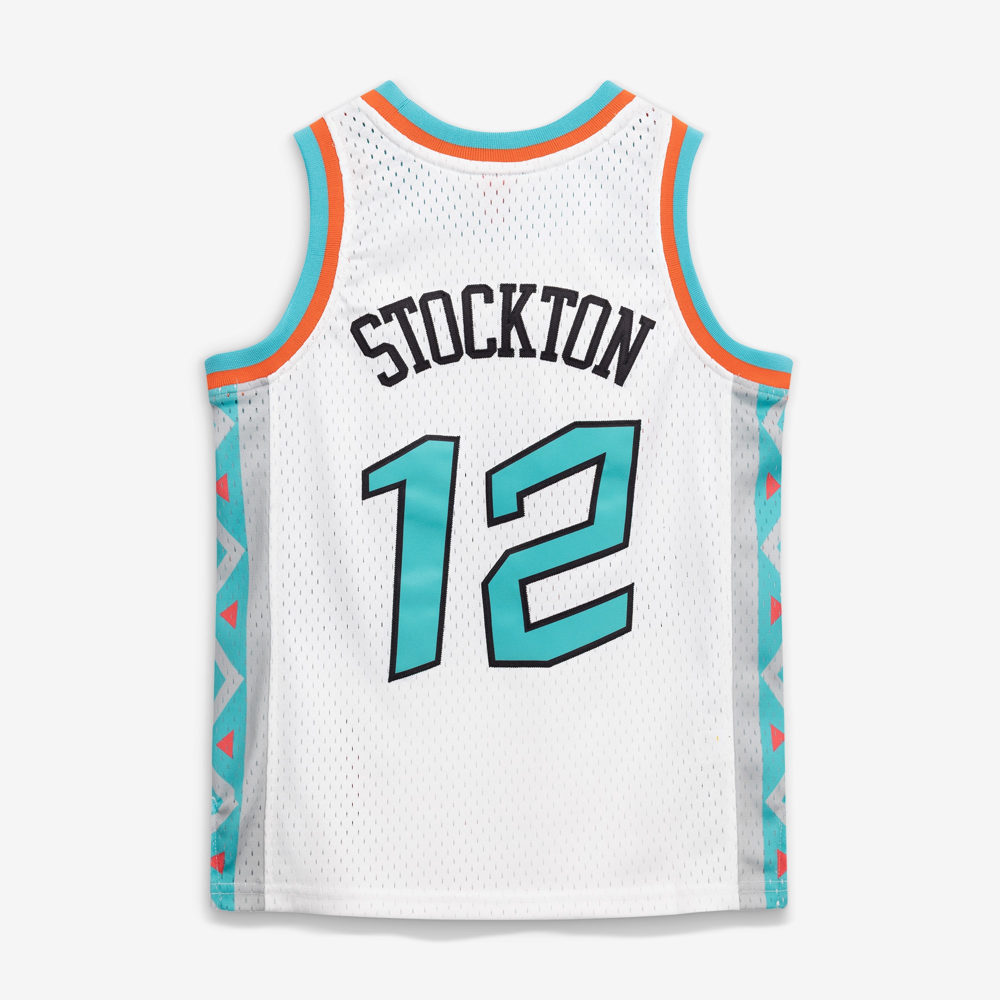 John Stockton NBA All-Star Hardwood Classics Jersey White NBA Youth Fan Wear