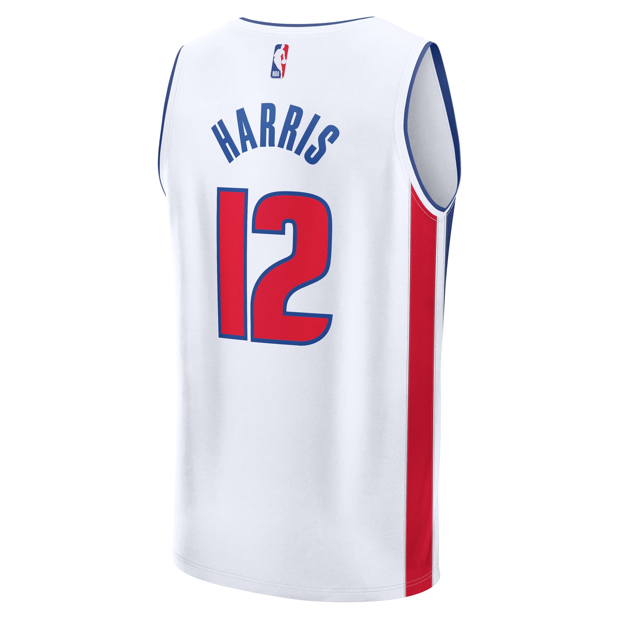 Tobias Harris Detroit Pistons Player Jersey White NBA Youth Fan Wear Tobias Harris