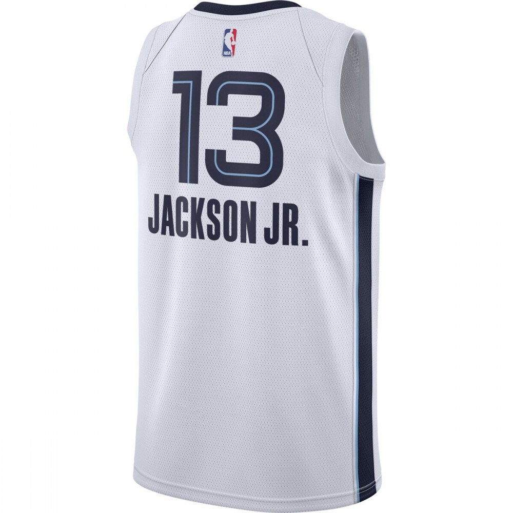 Jaren Jackson Memphis Grizzlies Association Edition Jersey White NBA Men Fan Wear