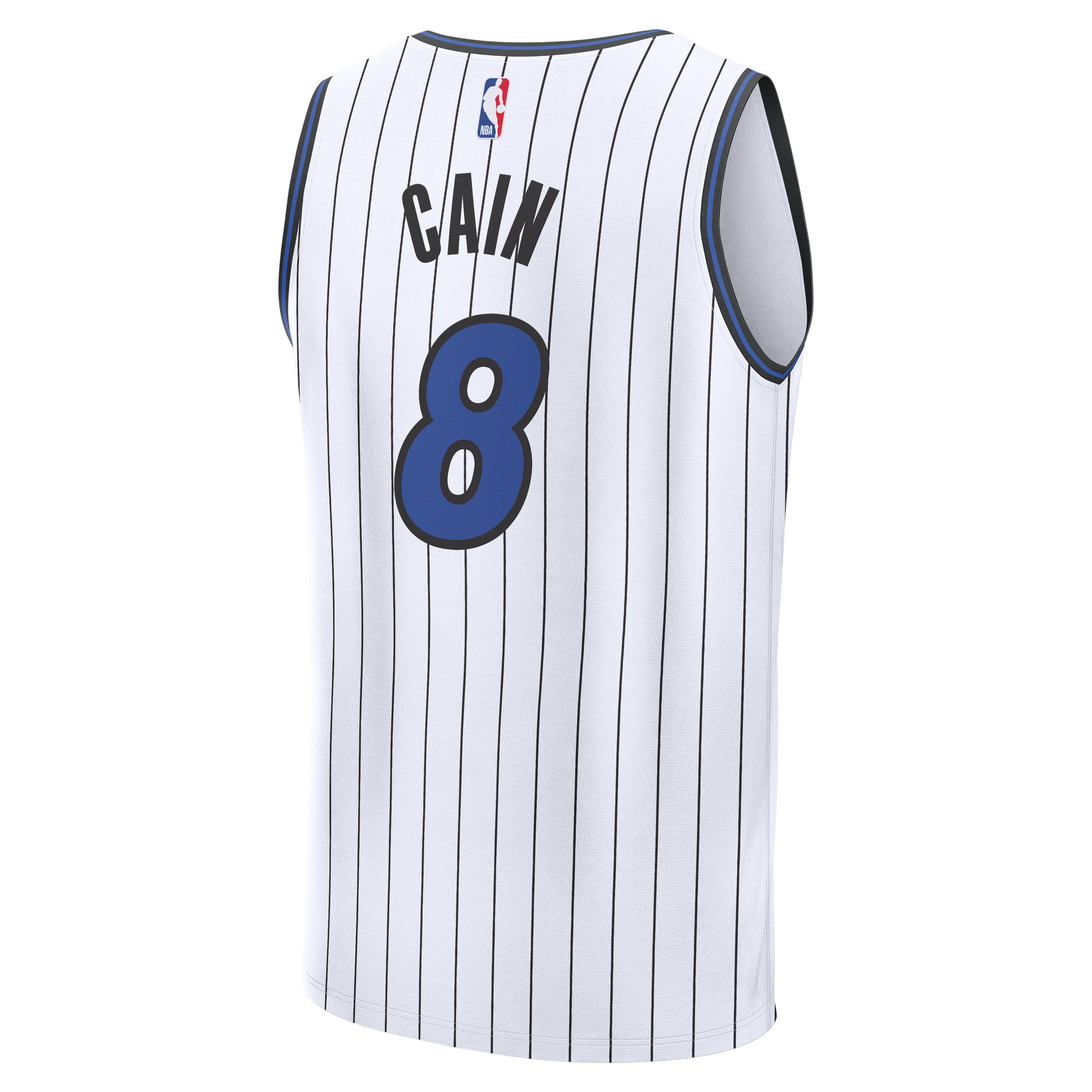 Orlando Magic Fast Break Jersey White NBA Men Fan Wear Custom Number