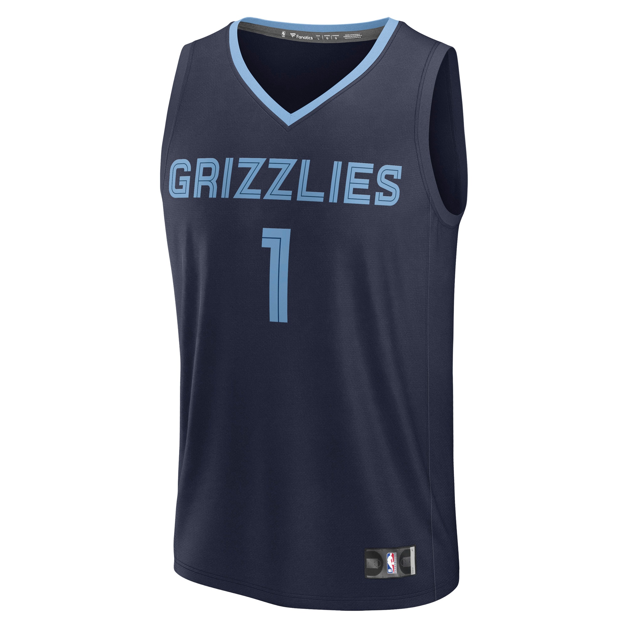 Scotty Pippen Memphis Grizzlies Fast Break Jersey Navy NBA Women Fan Wear