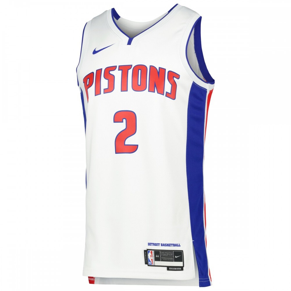 Cade Cunningham Detroit Pistons Swingman Jersey White NBA Men Fan Wear