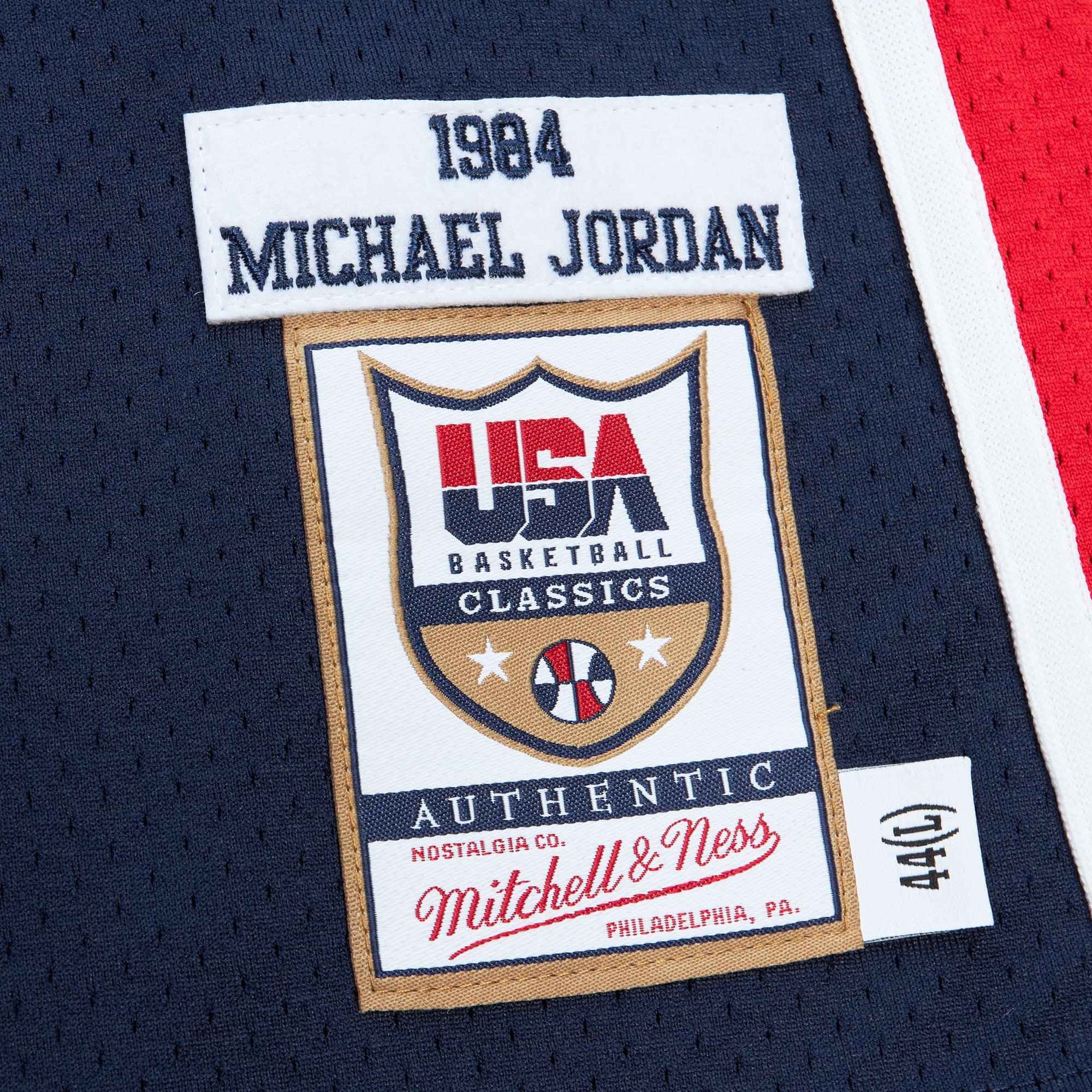 Michael Jordan USA Jersey Navy NBA Youth Fan Wear