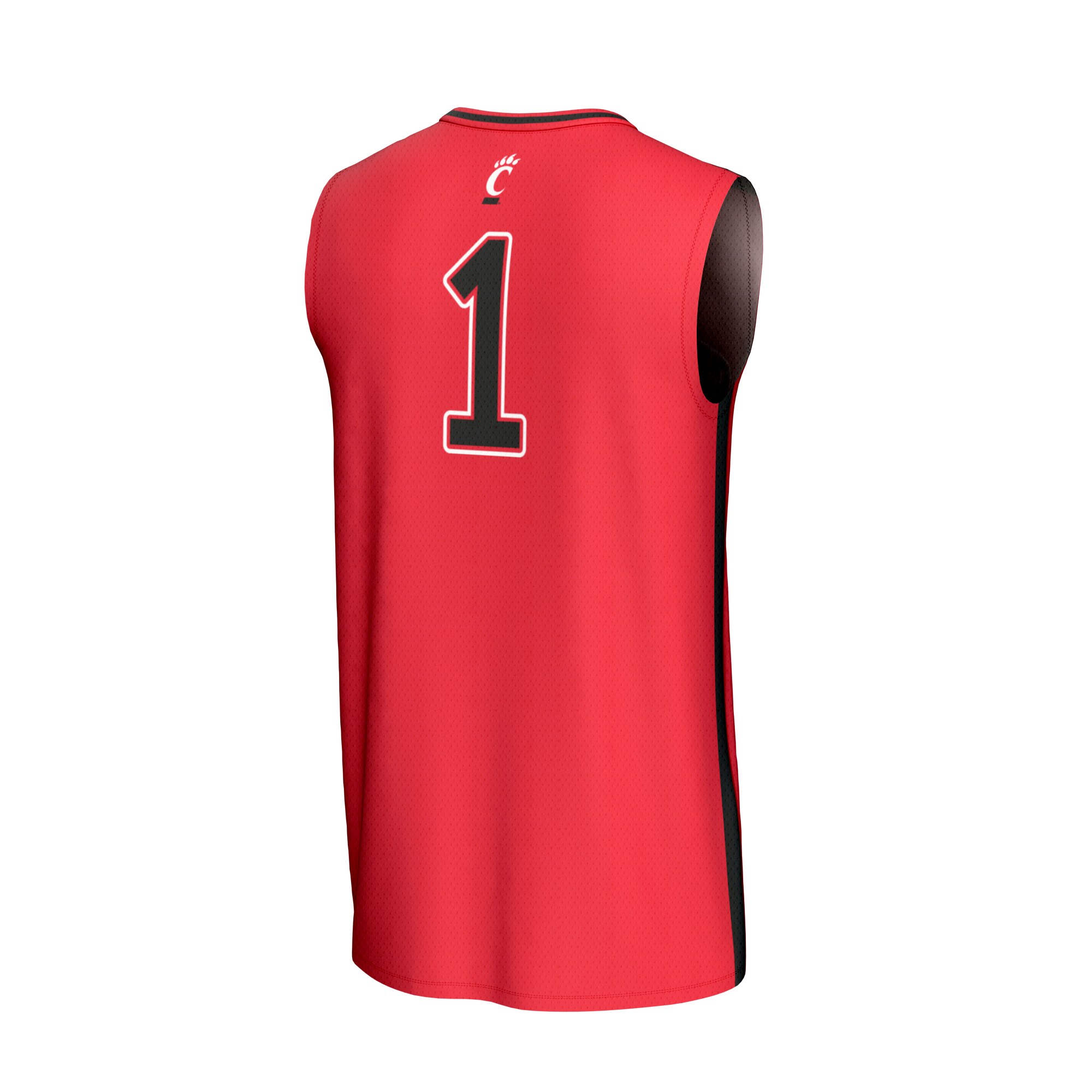 Cincinnati Bearcats Collegiate NBA Jersey Red NBA Women Fan Wear Cincinnati Bearcats Collegiate