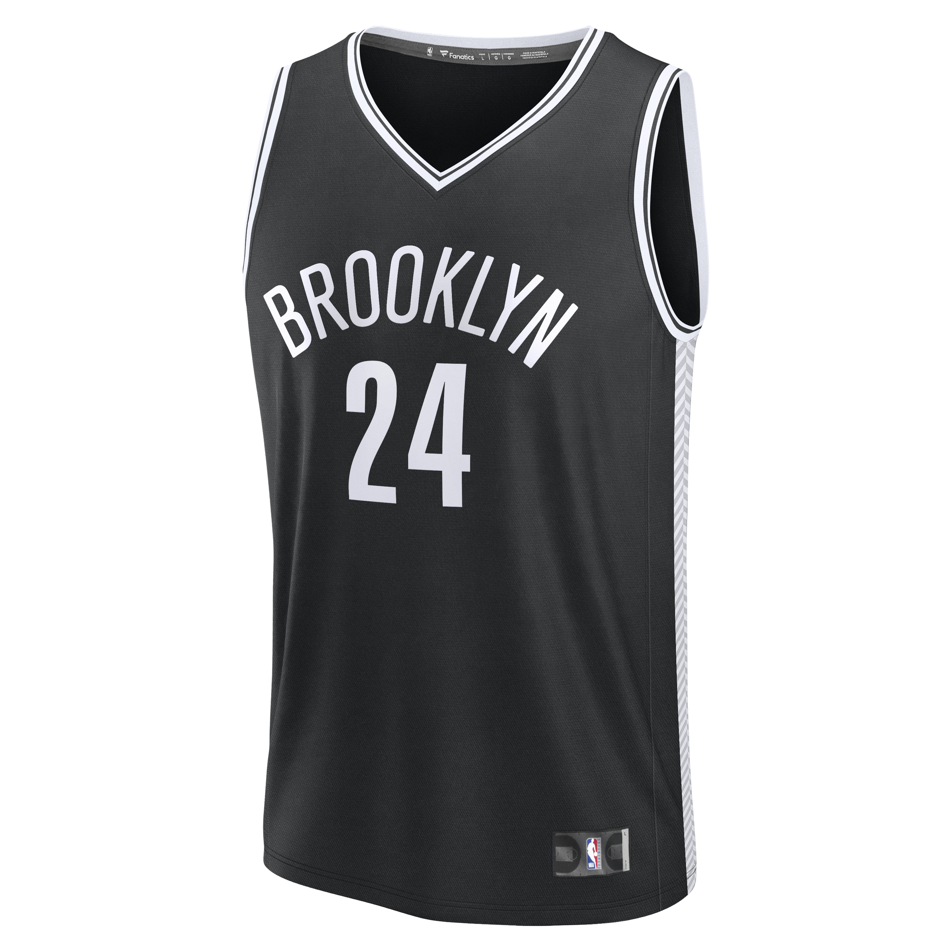 Cam Thomas Brooklyn Nets Fast Break Jersey Black NBA Youth Fan Wear