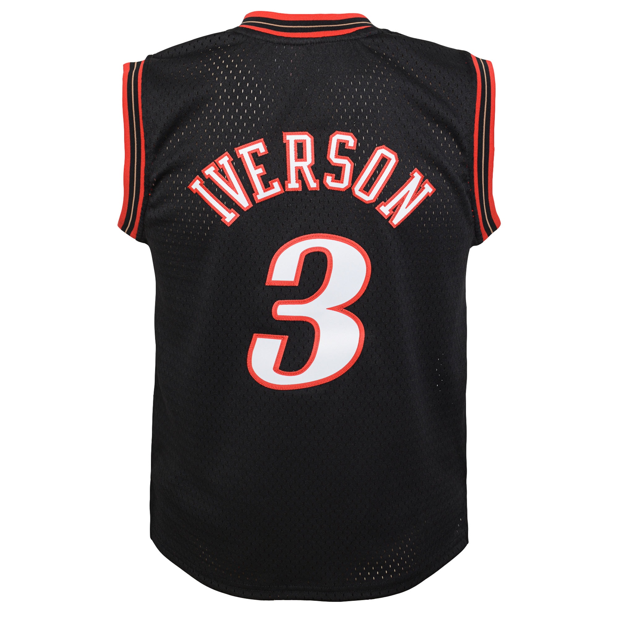 Allen Iverson Philadelphia 76ers Swingman Jersey Black NBA Men Fan Wear