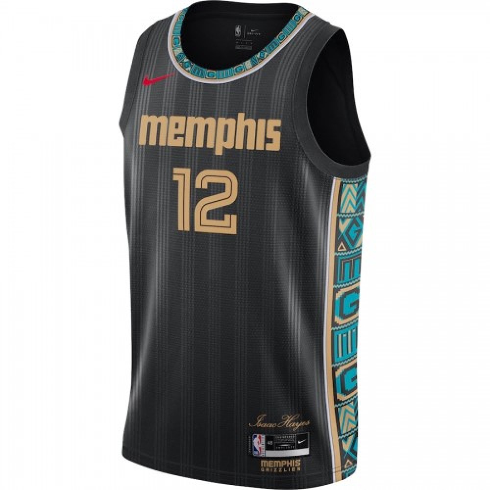 Ja Morant Memphis Grizzlies Swingman Jersey Black NBA Women Fan Wear