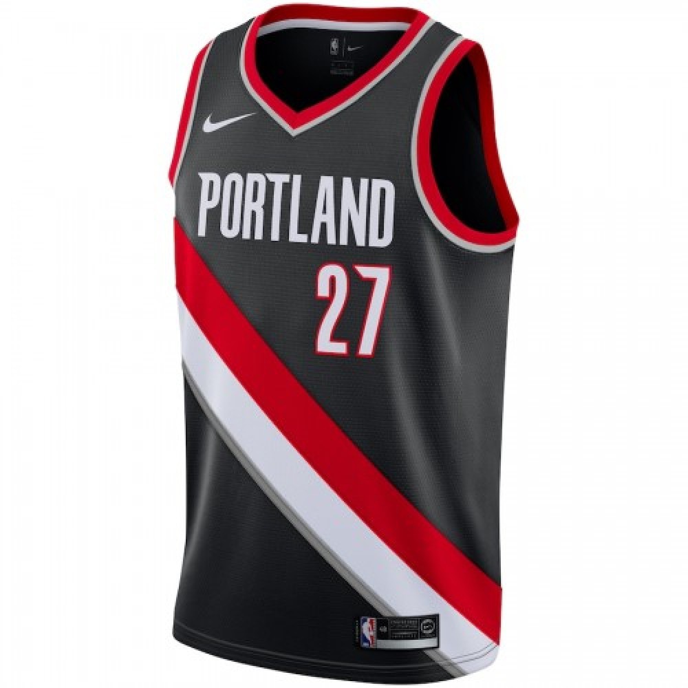 Jusuf Nurkic Portland Trail Blazers Swingman Jersey Black NBA Women Fan Wear