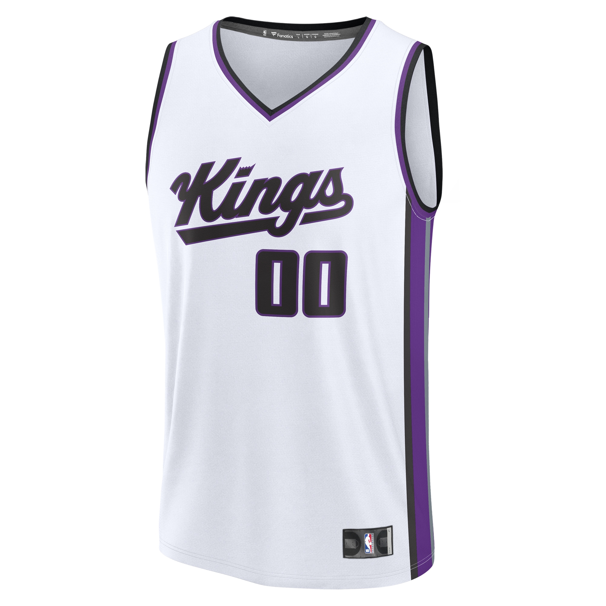 Sacramento Kings Association Edition Jersey White NBA Women Fan Wear Custom Number