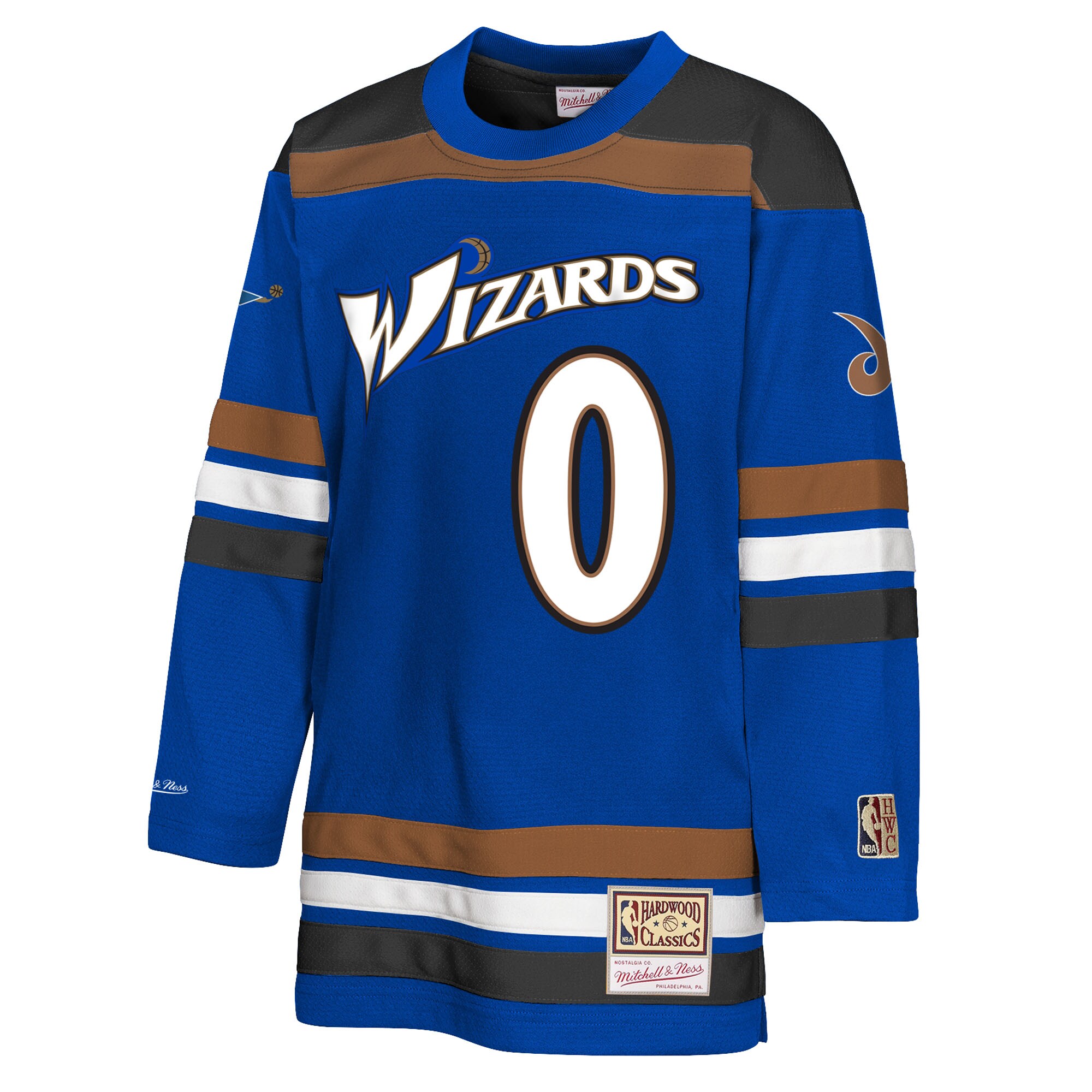 Gilbert Arenas Washington Wizards Jersey Blue NBA Men Fan Wear