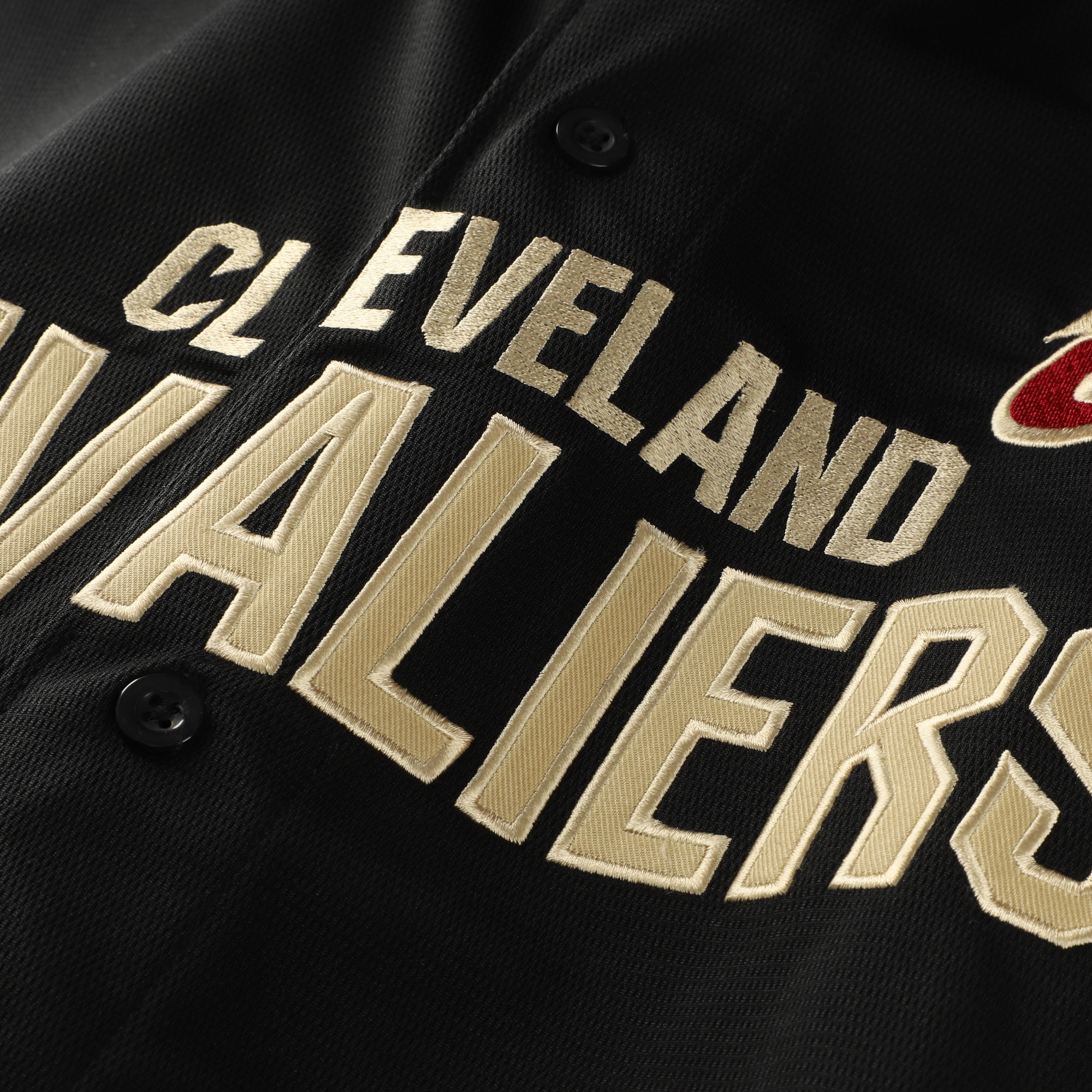 Big Tall Pop Cleveland Cavaliers Jersey Black NBA Women Fan Wear