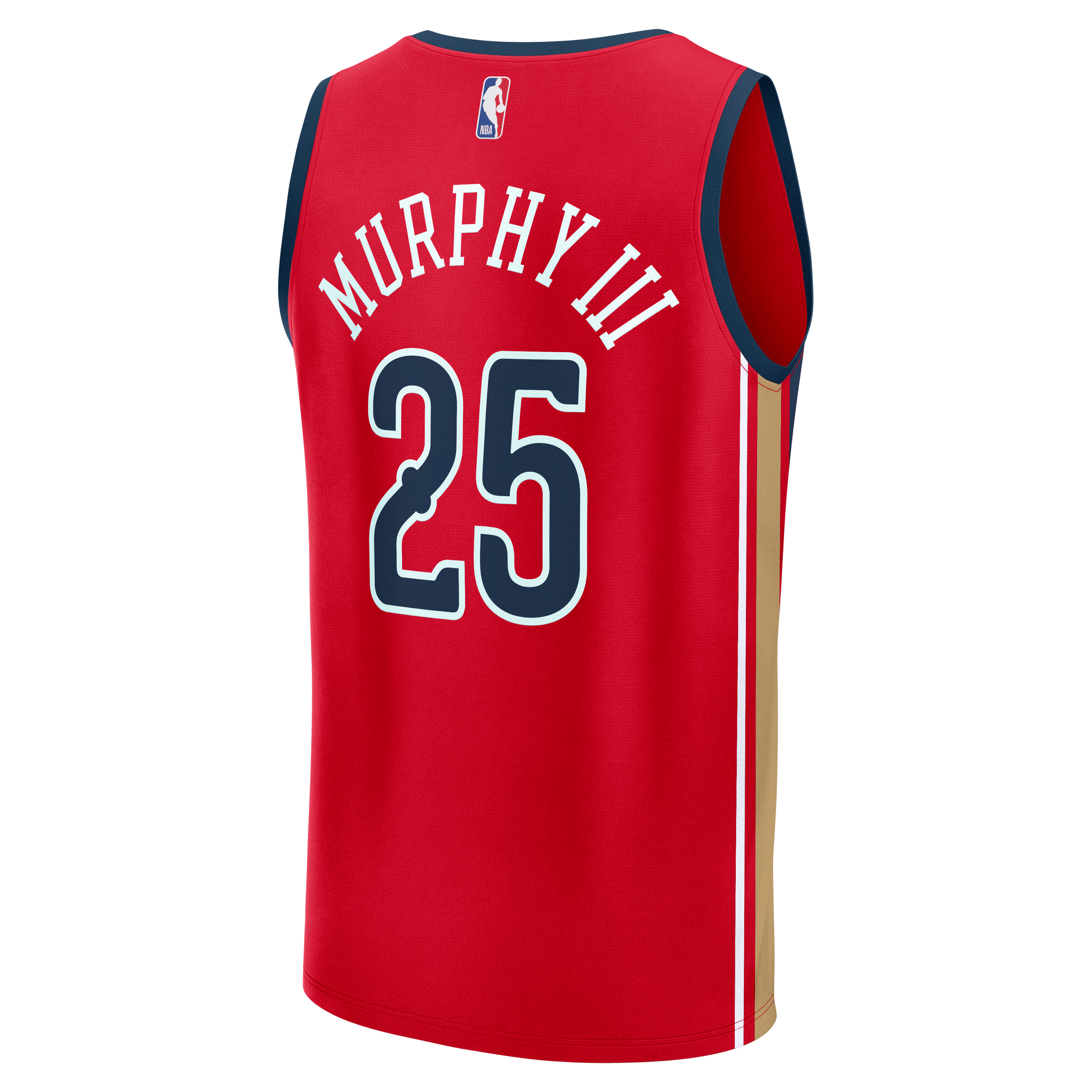 Trey Murphy New Orleans Pelicans Replica Jersey Red NBA Youth Fan Wear Trey Murphy