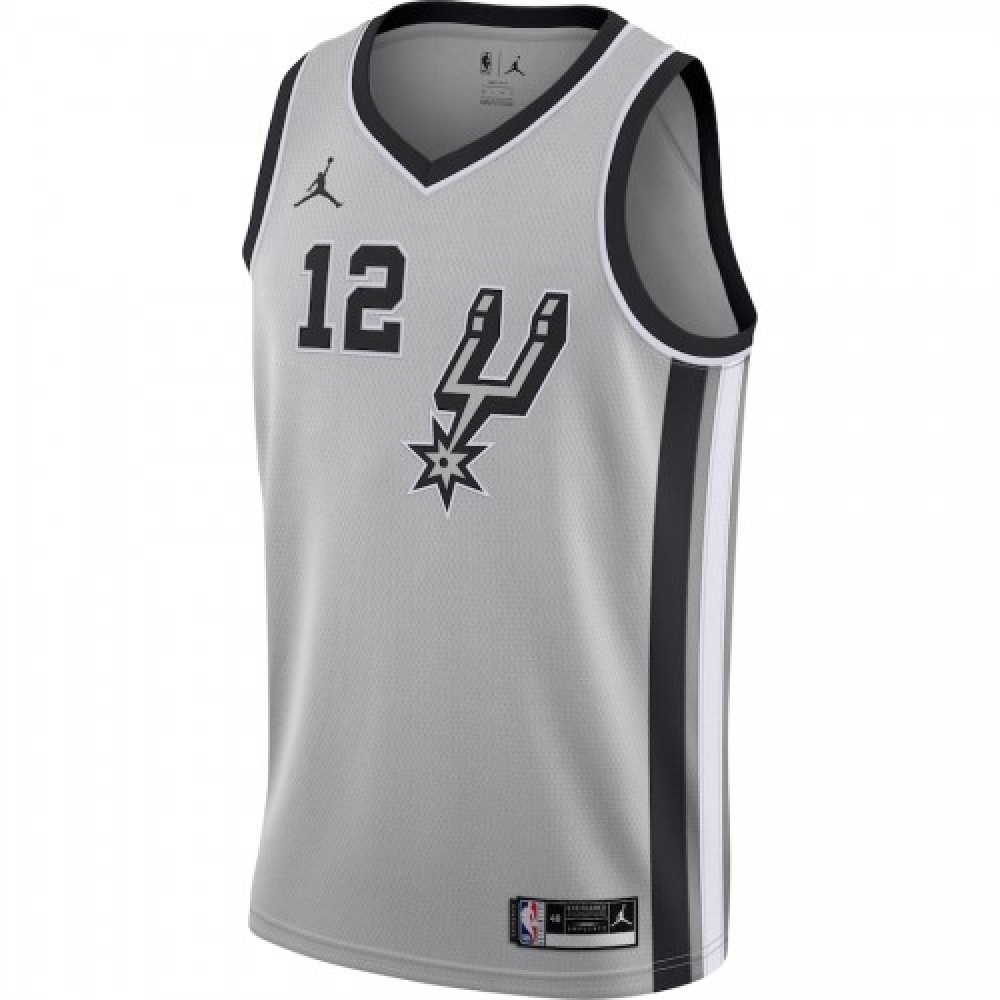 LaMarcus Aldridge San Antonio Spurs Swingman Jersey Silver NBA Women Fan Wear LaMarcus Aldridge