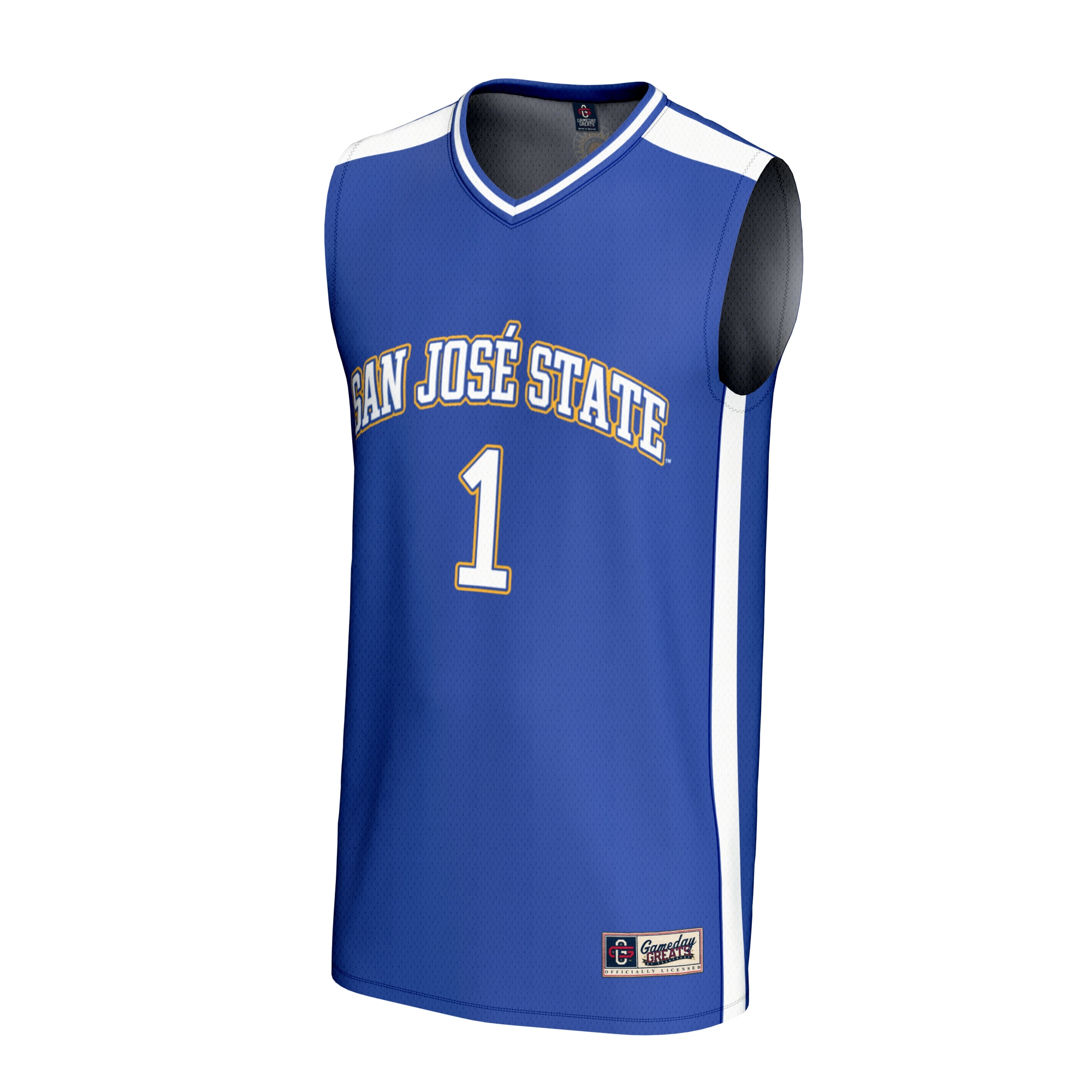 San Jose Spartans NBA Jersey Royal NBA Men Fan Wear San Jose Spartans