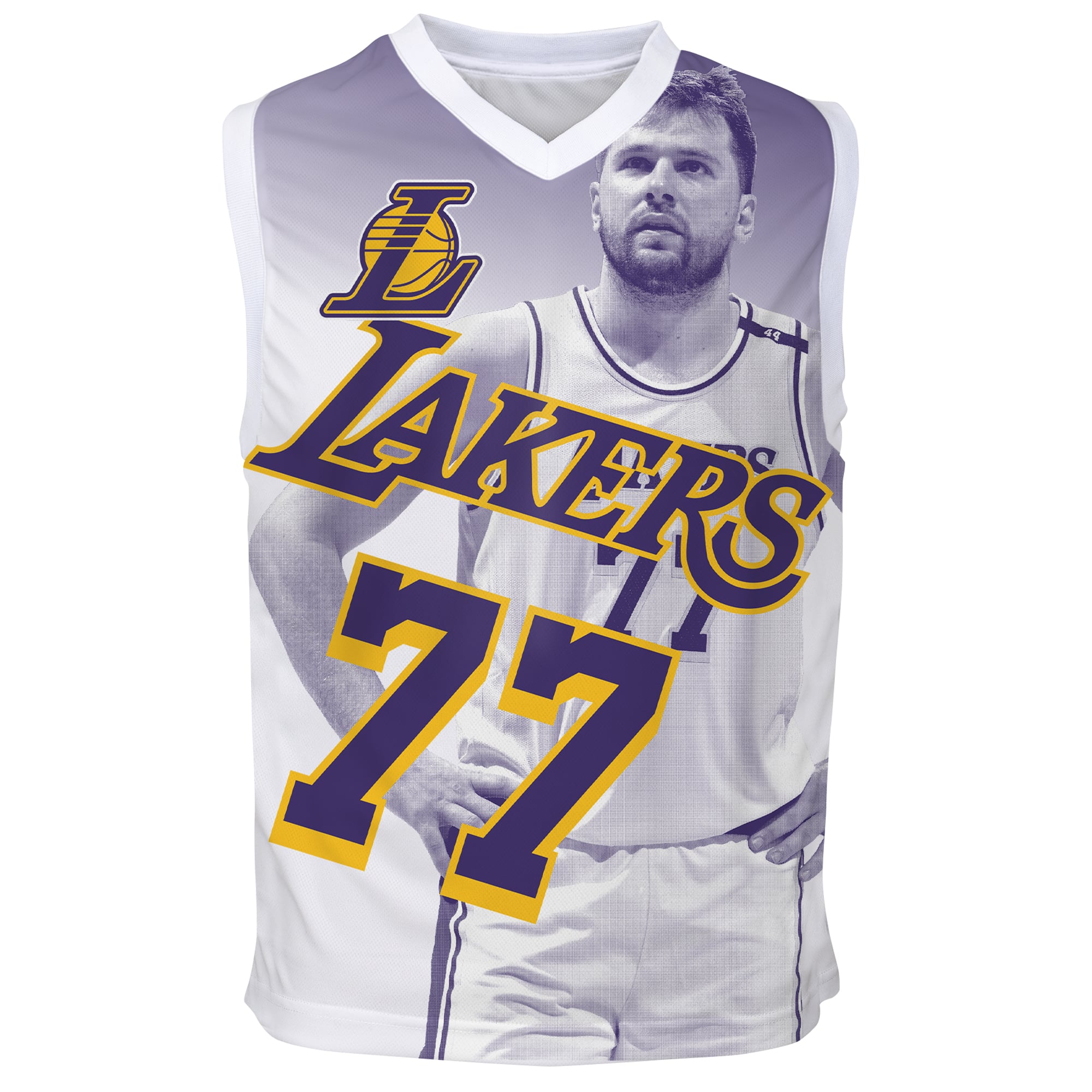 Luka Don Los Angeles Lakers Jersey Purple NBA Women Fan Wear