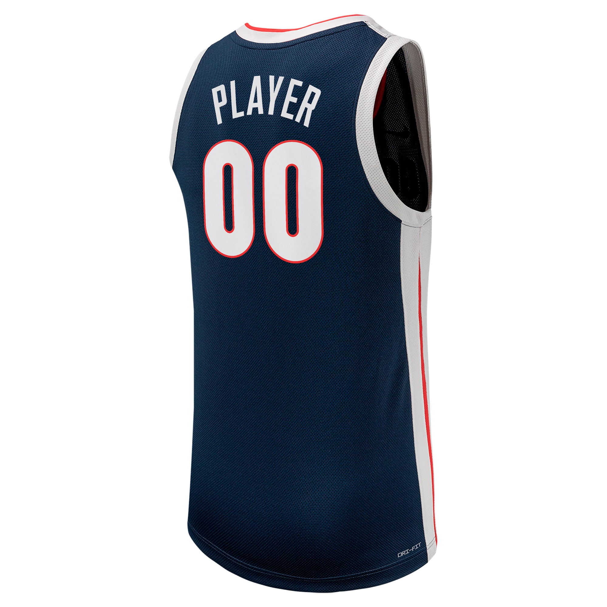 Gonzaga Bulldogs NIL NBA Replica Jersey Navy NBA Women Fan Wear Gonzaga Bulldogs NIL