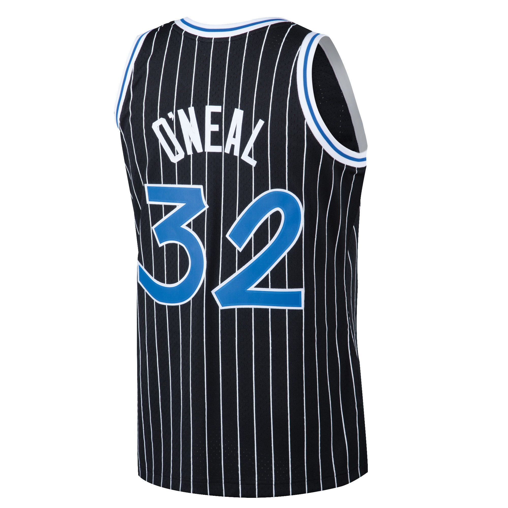 Shaquille O'Neal Orlando Magic Hardwood Classics Jersey Black NBA Men Fan Wear Shaquille O'Neal