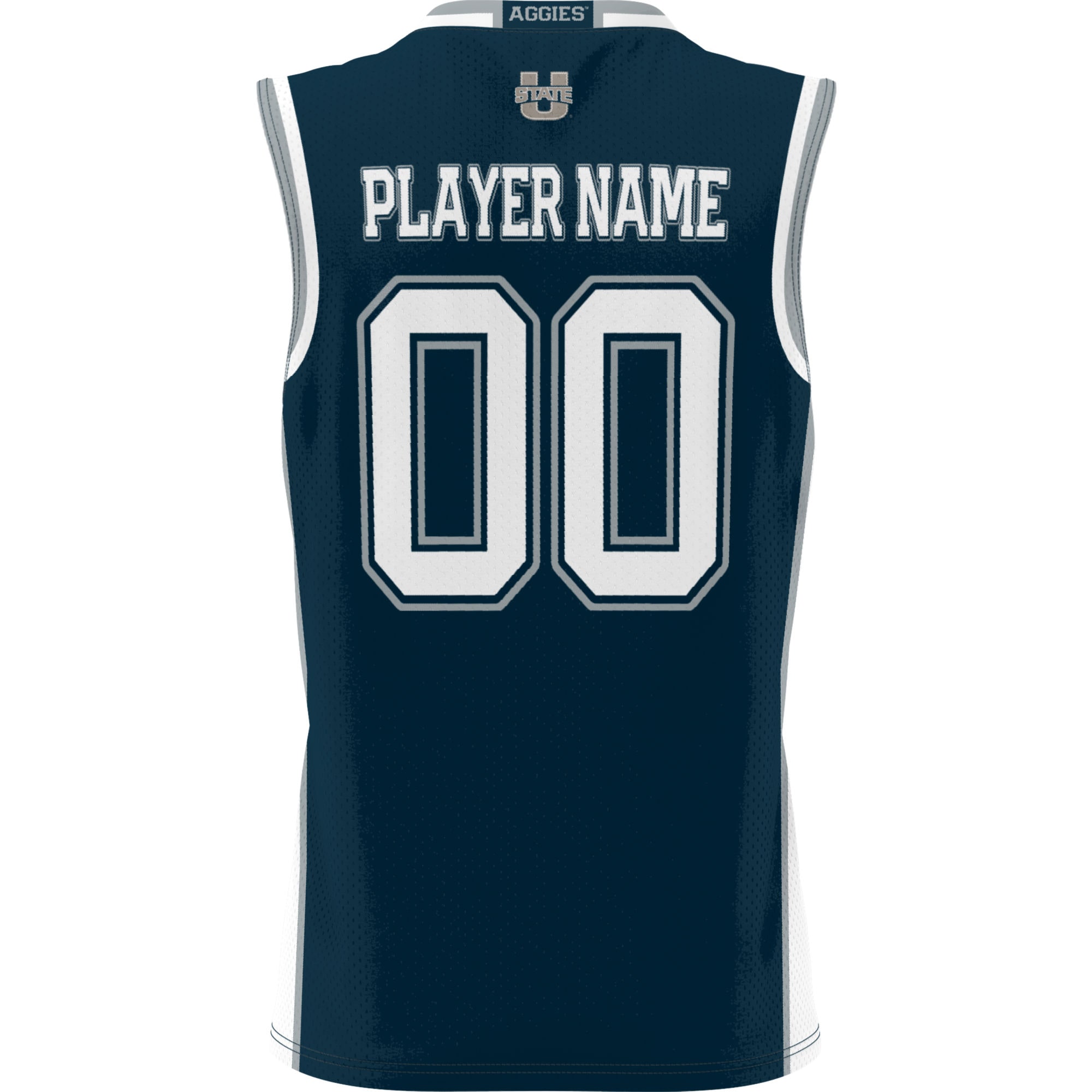 Utah Aggies NIL NBA Jersey Navy NBA Men Fan Wear